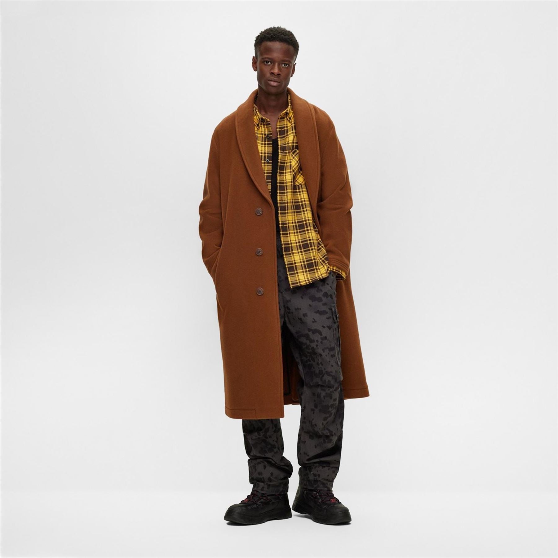 Hugo Ermann Regular Fit Long Sleeve Shirt