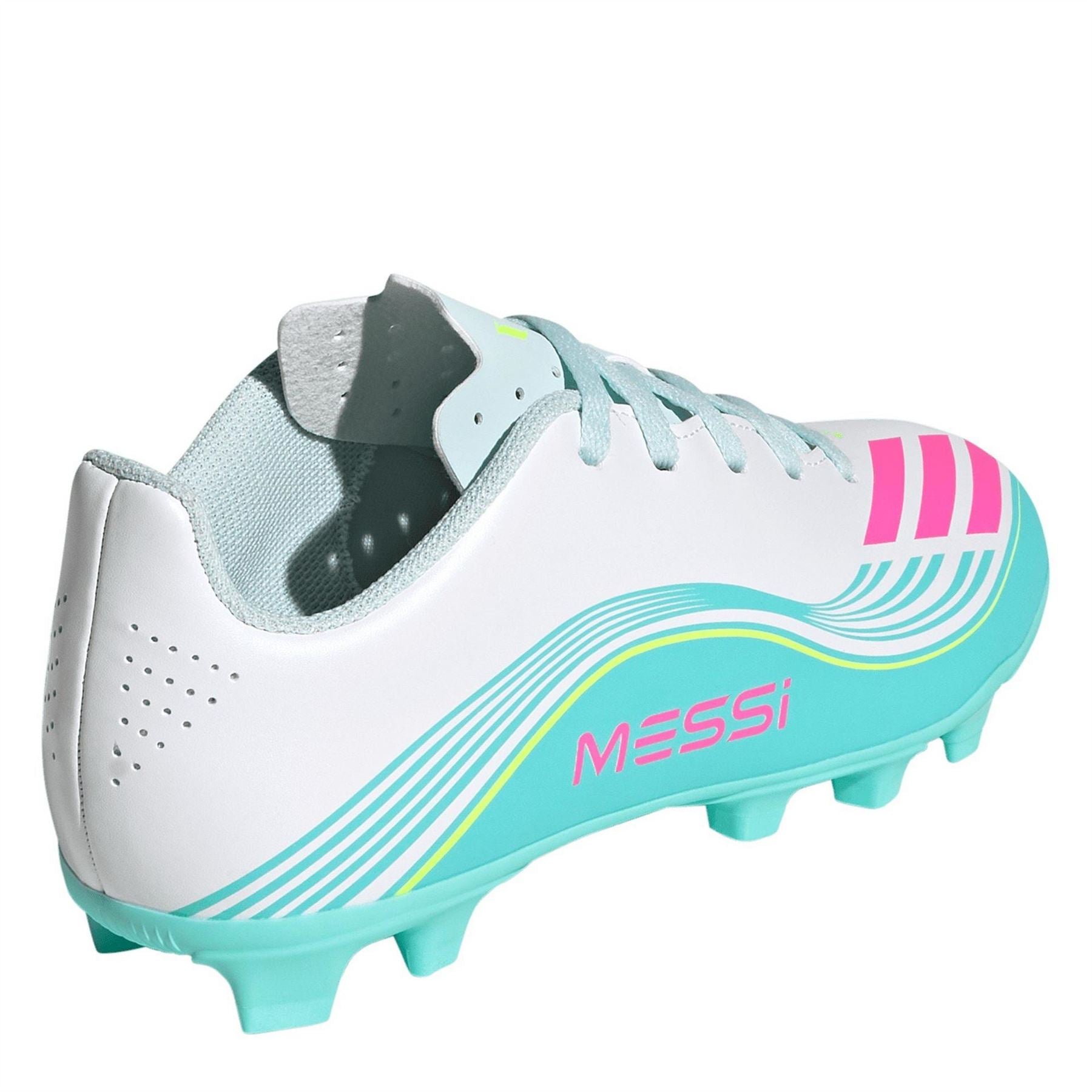 adidas F50 Messi Club Juniors Firm Ground Football Boots