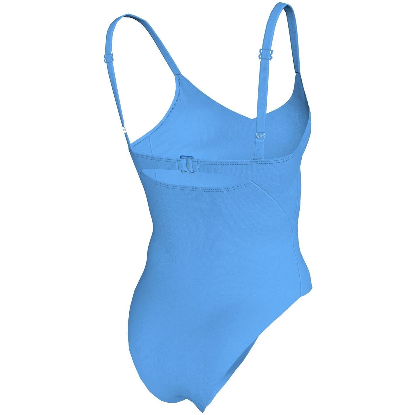 Nike Logo Print One Piece Swimsuit
