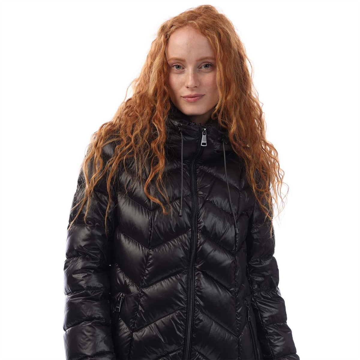DKNY Front Down Filled Jacket