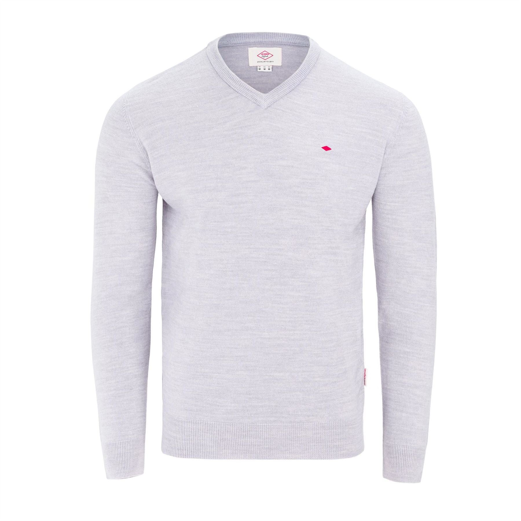 Lee Cooper Cooper Long Sleeve V Neck Jumper