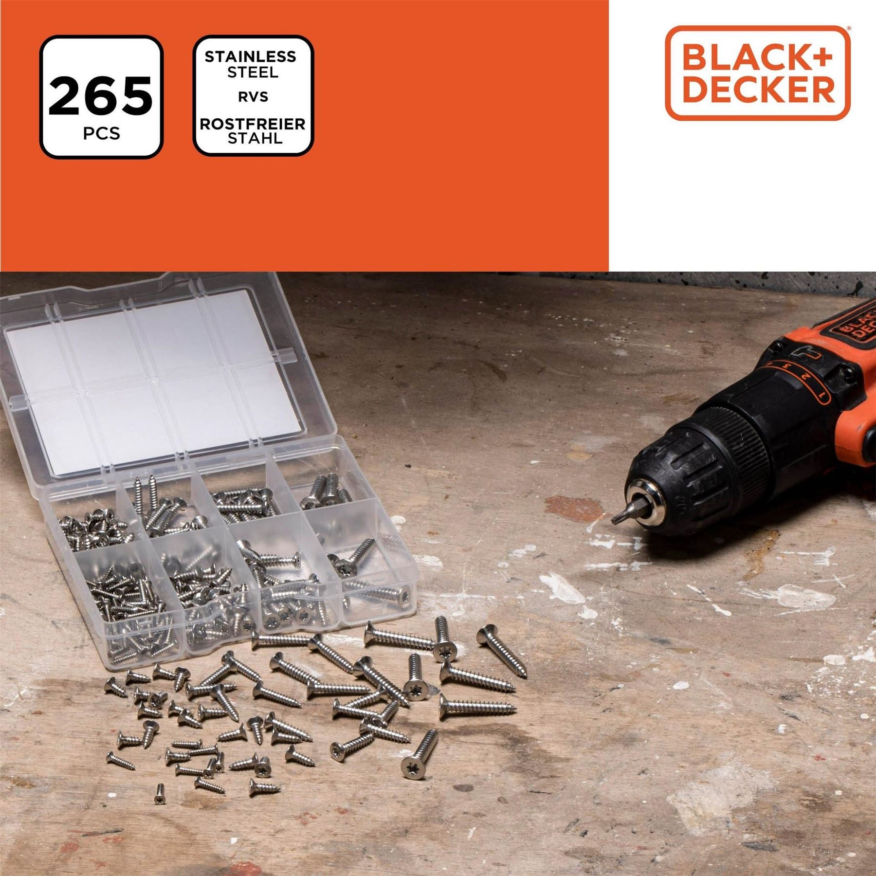 Black and Decker Assortment Garden Tools