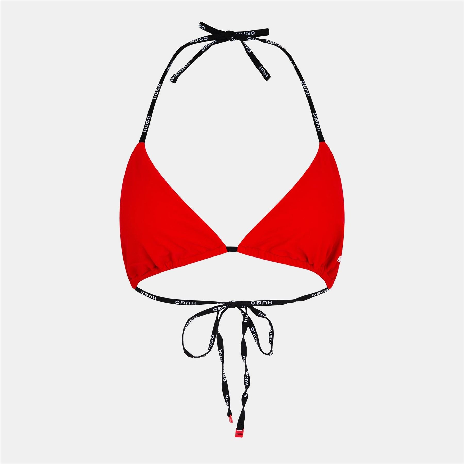 Hugo Logo Detailed Adjustable Triangle Bikini