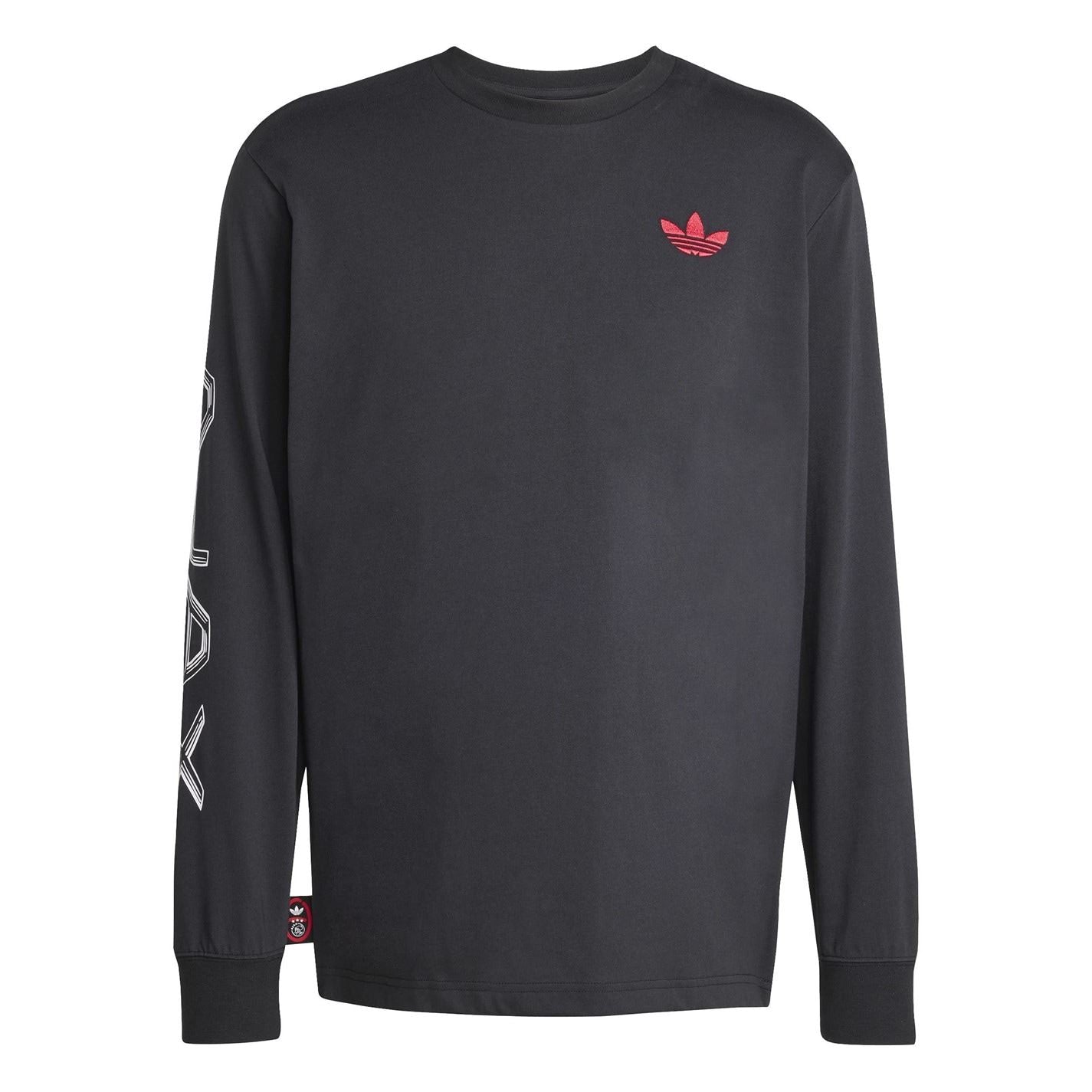 adidas Ajax Amsterdam Graphic Long Sleeve T-Shirt Adults