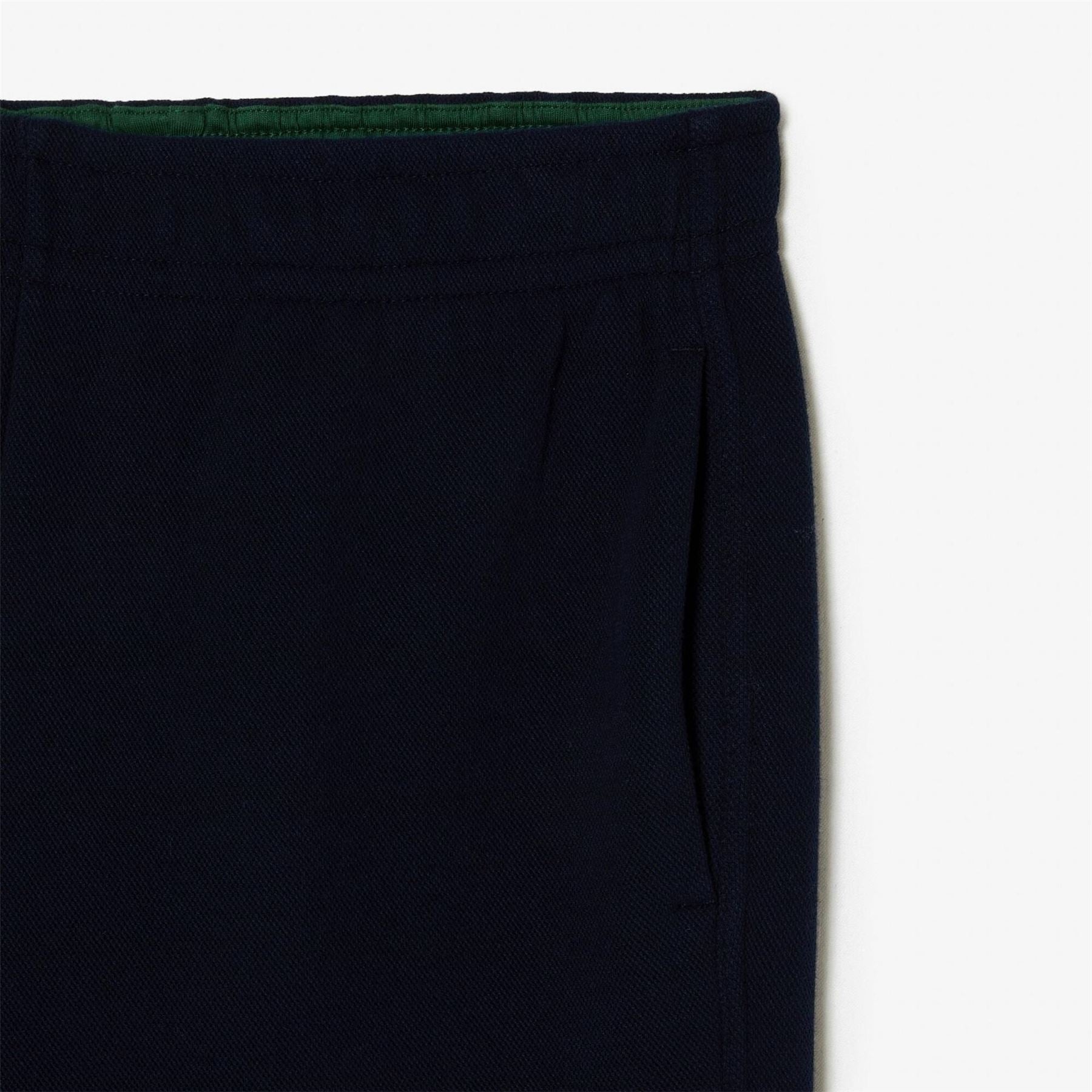 Lacoste Solid Patterned Elasticated Cuff Slim Joggers