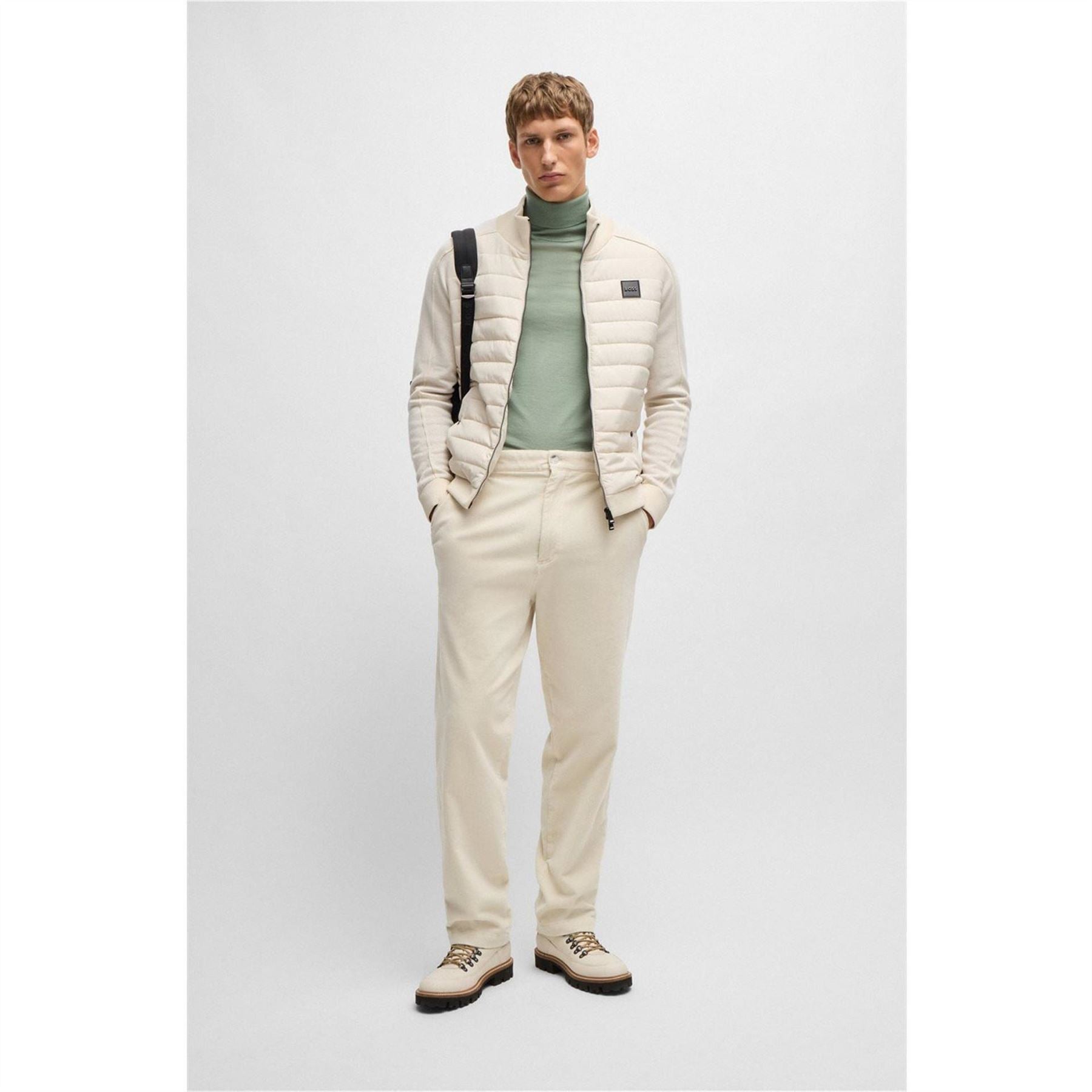 Boss Esfero Hybrid Mock Neck Jacket