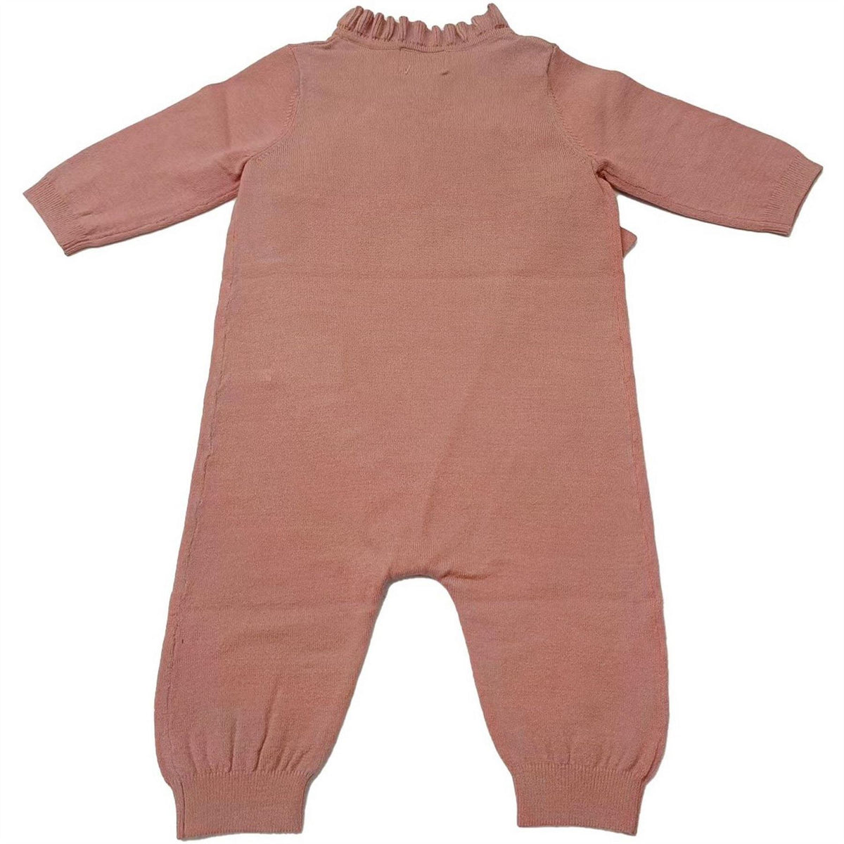 Jack Wills Ruffle Detail Viscose Long Sleeve Onesie