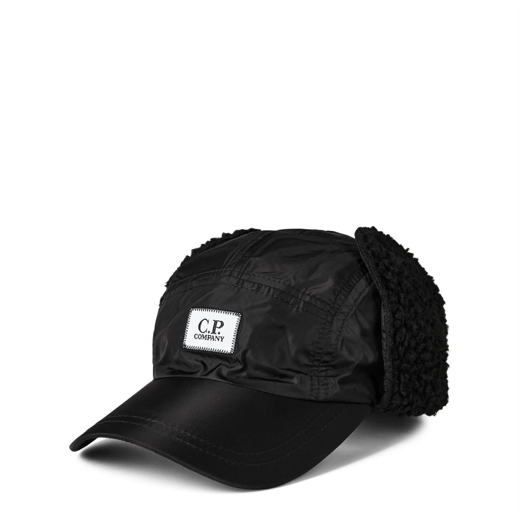 CP Company Junior Knit Logo Patch Cap