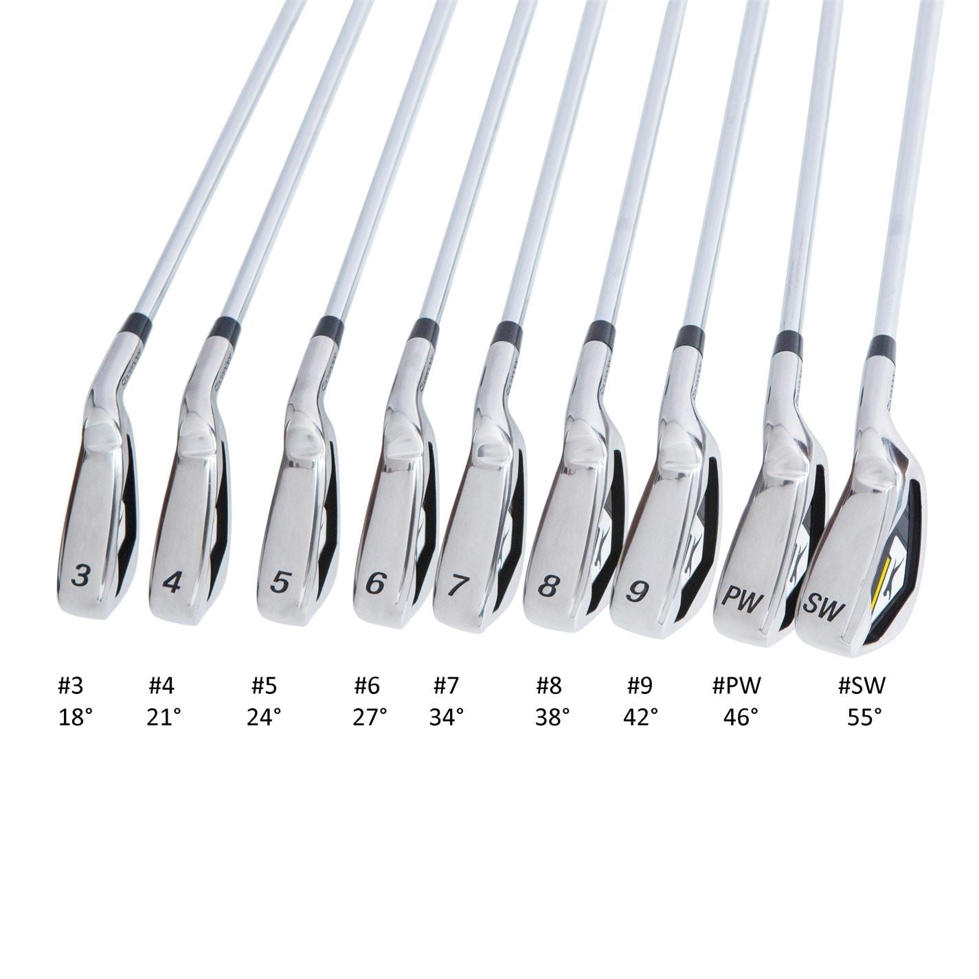 Slazenger Ikon Steel Iron Shaft Right Hand  And  Left Hand Golf Club Mens