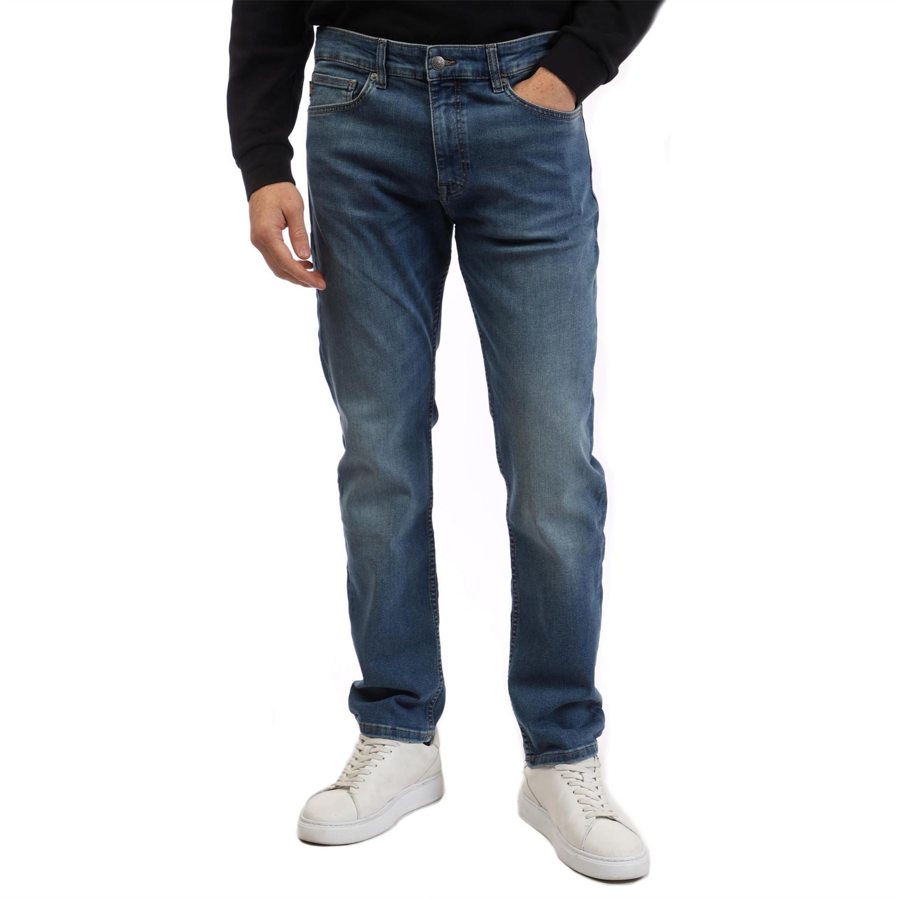 Boss Mens Delaware Bo 10263424 03 Slim Fit Jeans