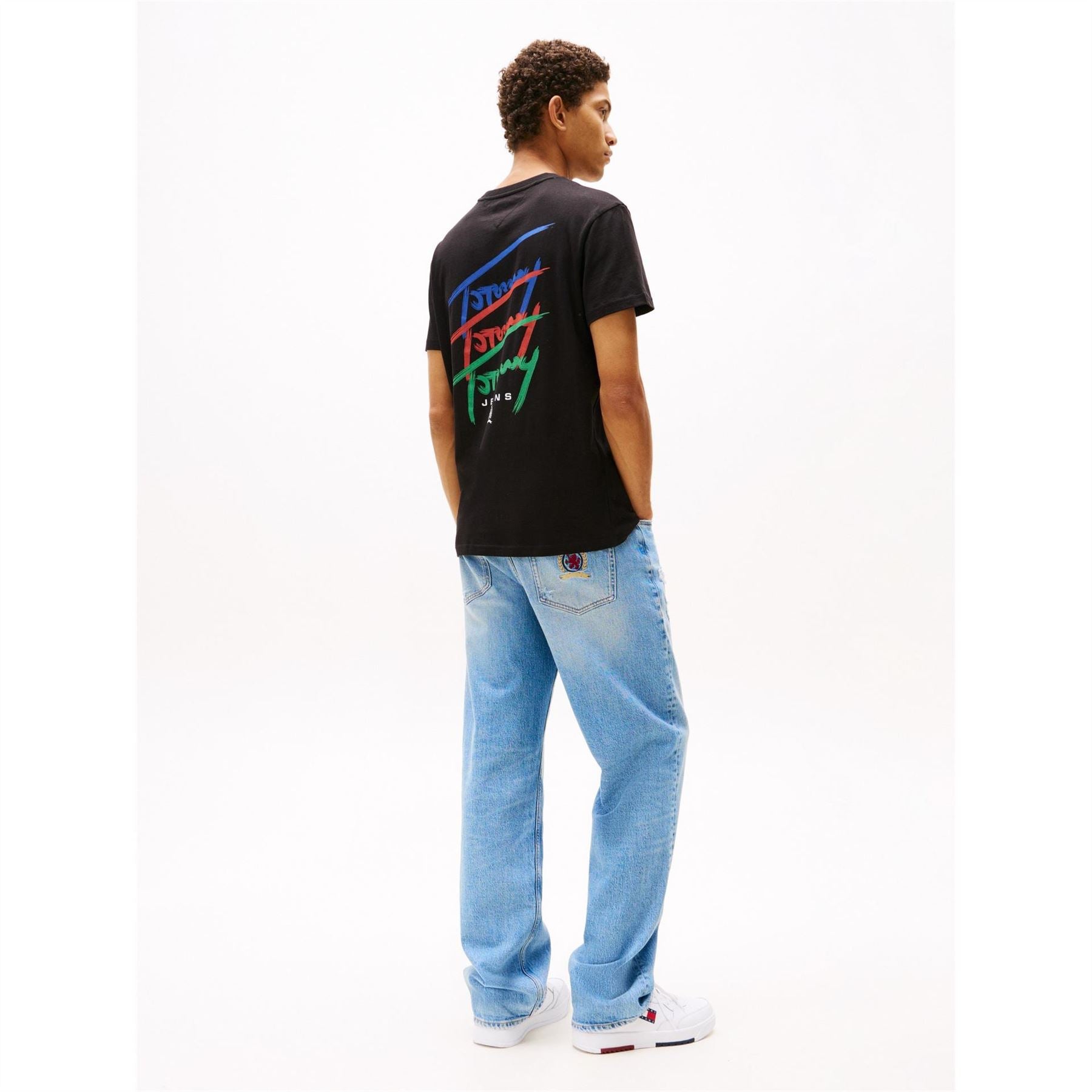Tommy Jeans Tjm Twisted Signature Regular Fit T-Shirt