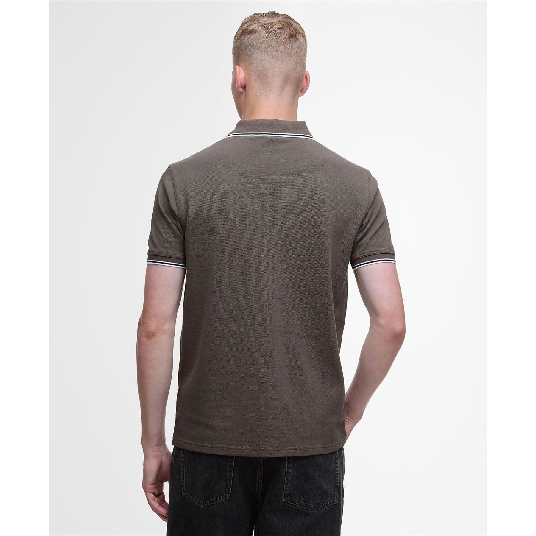 Barbour International Tipped Short Sleeve Polo Shirt