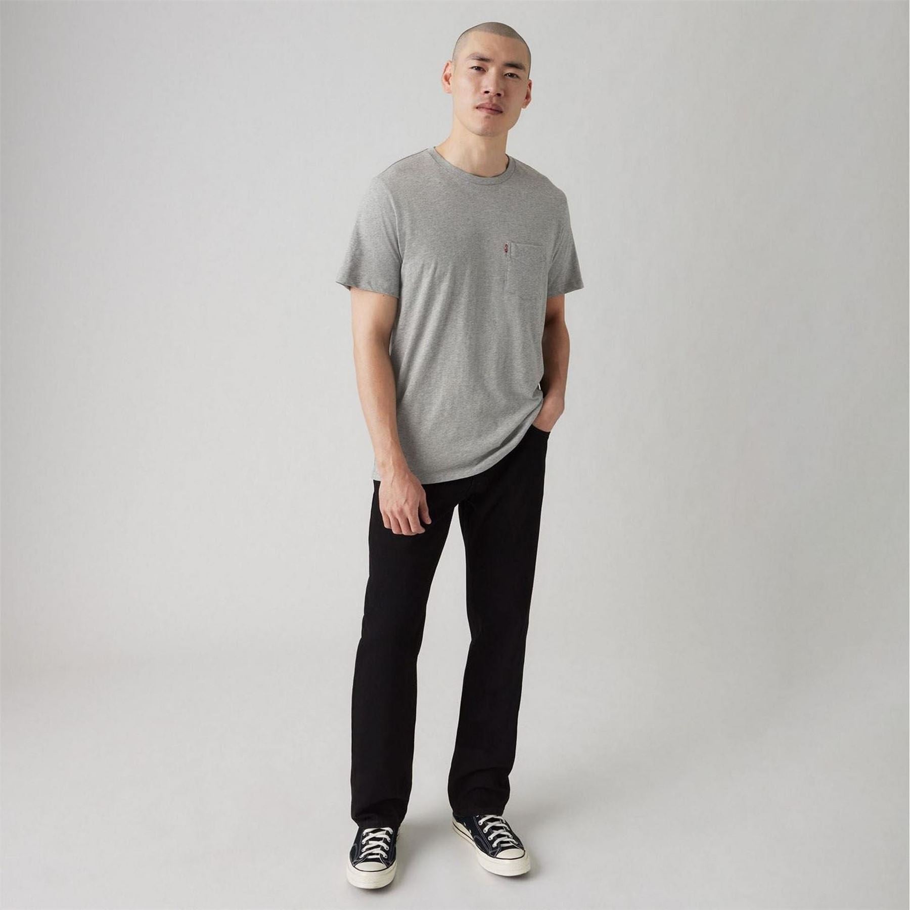 Levis 555 Deep Thoughts Straight Jeans