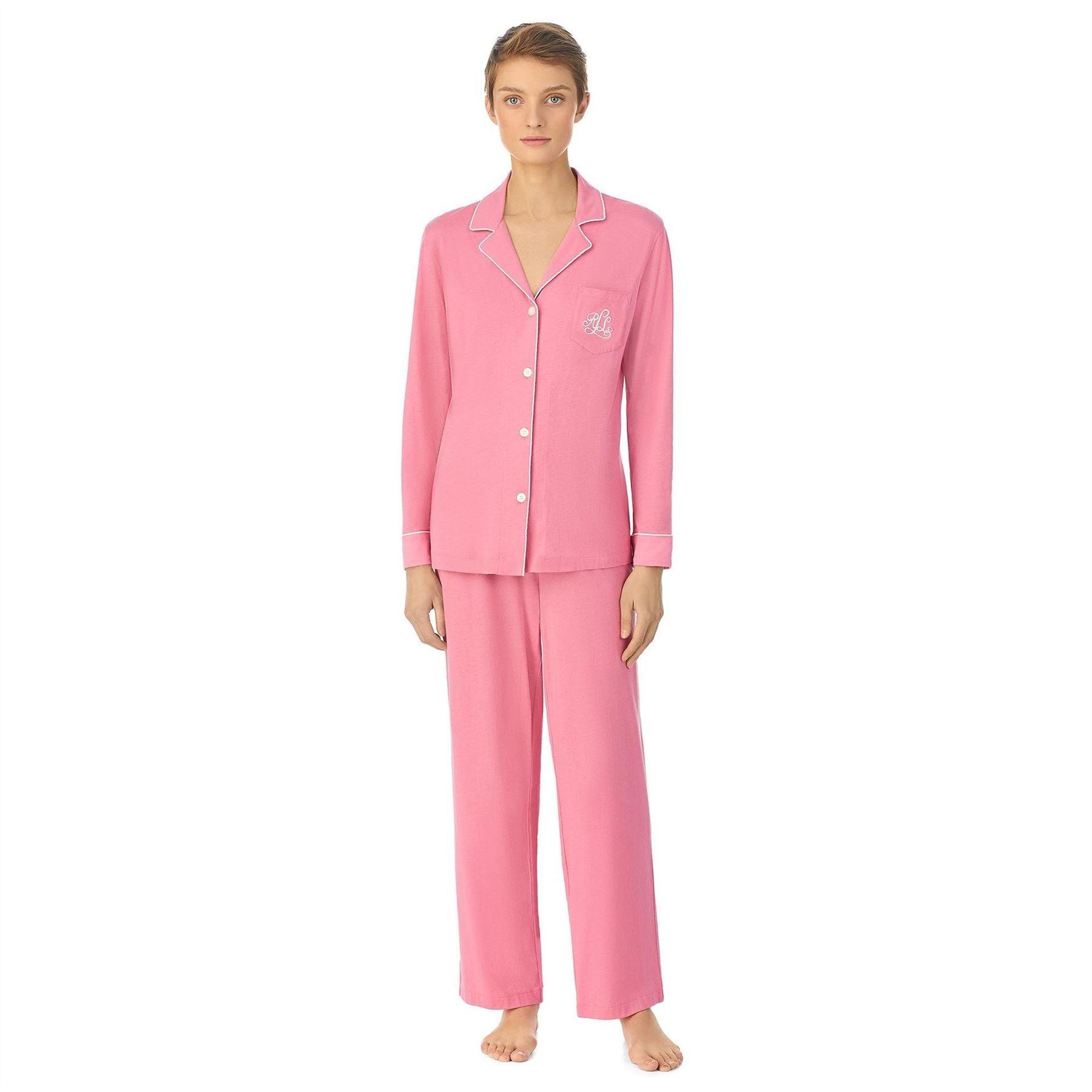Lauren by Ralph Lauren Classic Notch Pyjama Set