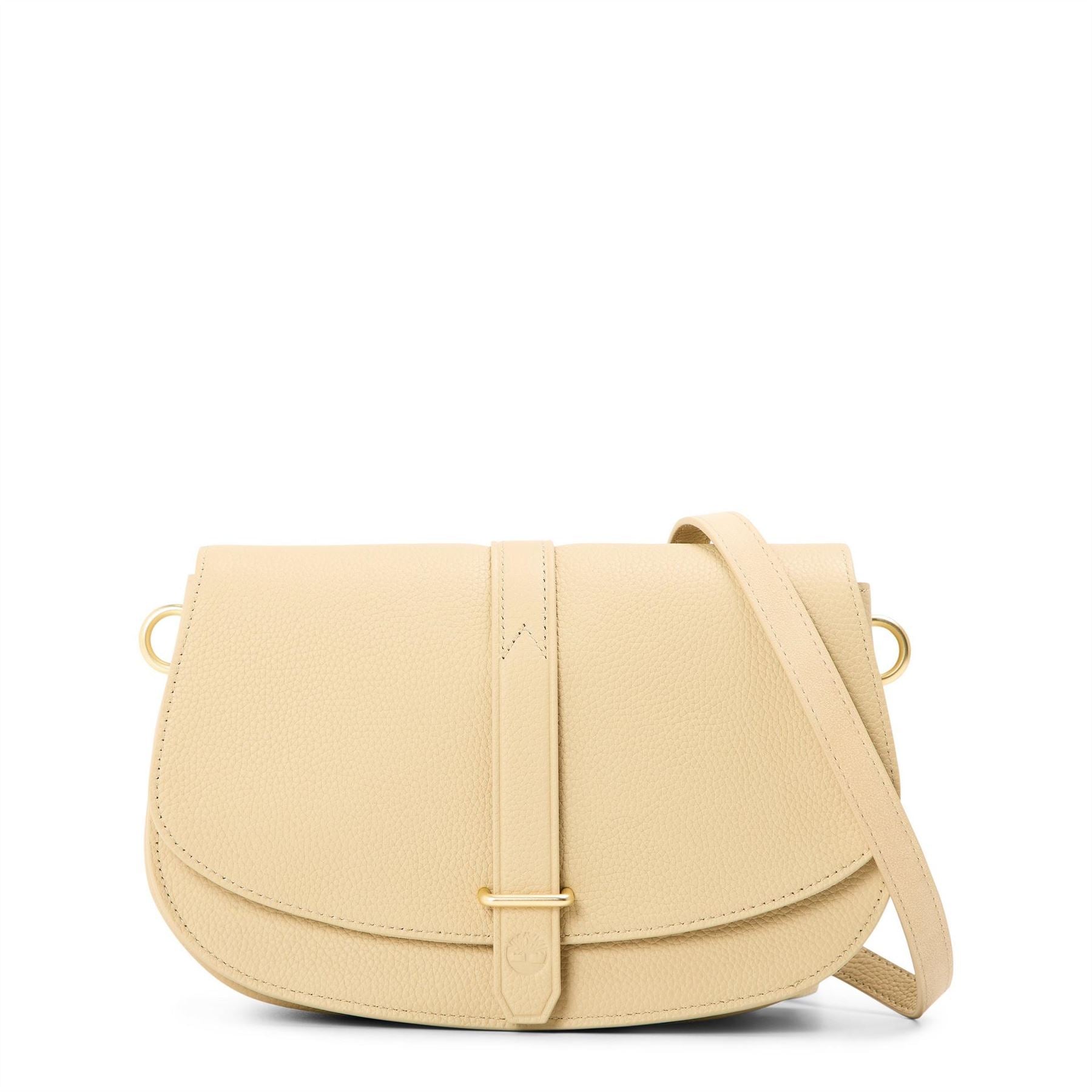 Timberland Tuckerman Flap Crescent Shaped Cross Body Bag with Embossed Logo