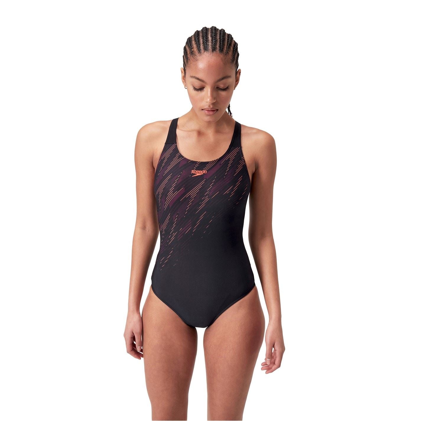 Speedo Hyper Boom Placement Muscle Back Swimsuit