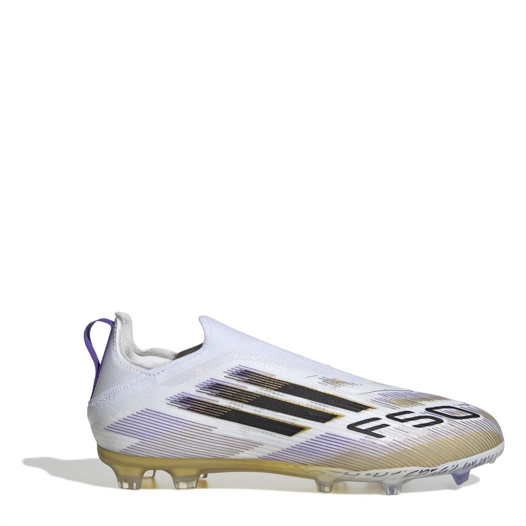 adidas F50 Elite Laceless Juniors Firm Ground Football Boots