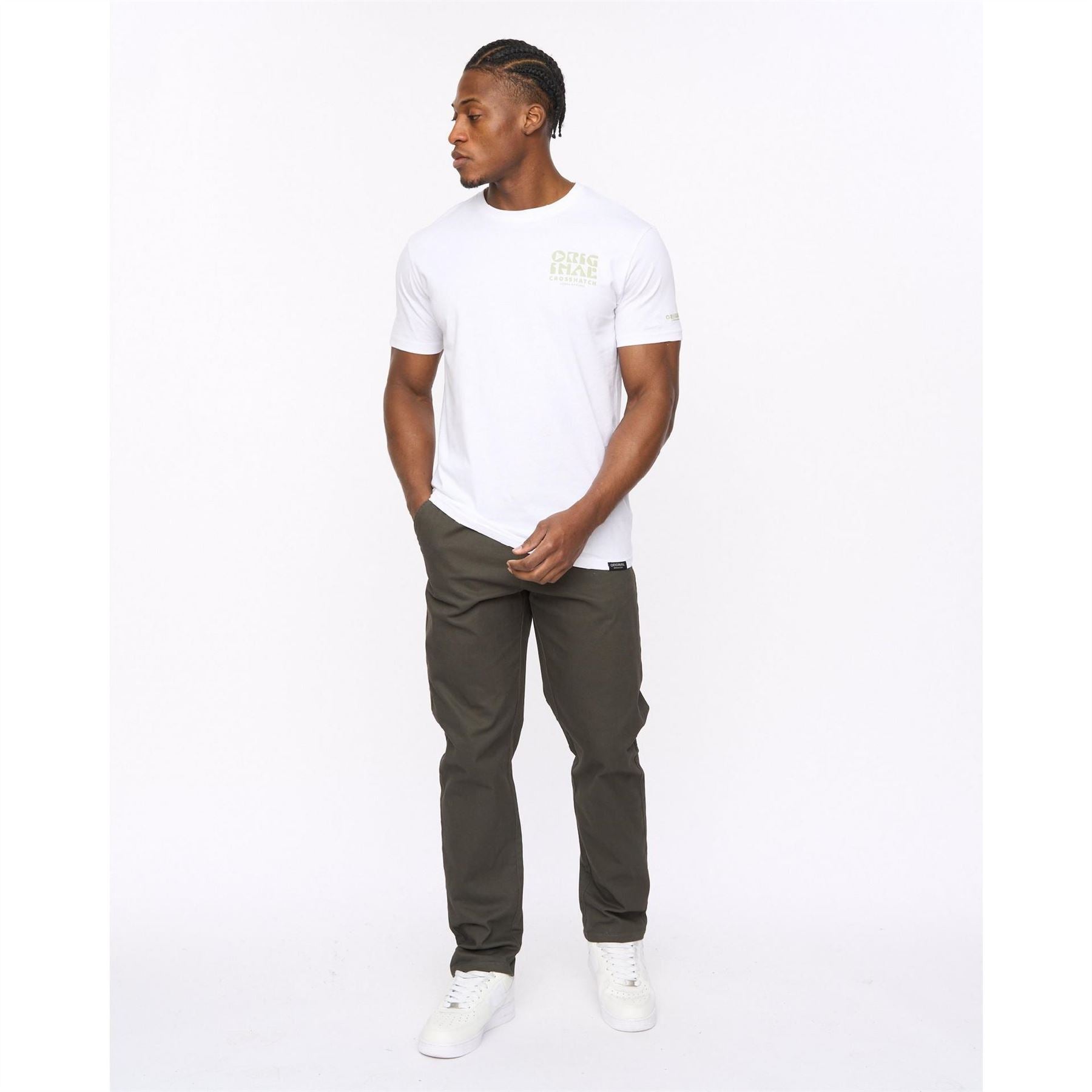 Crosshatch Roysden Chino Trousers