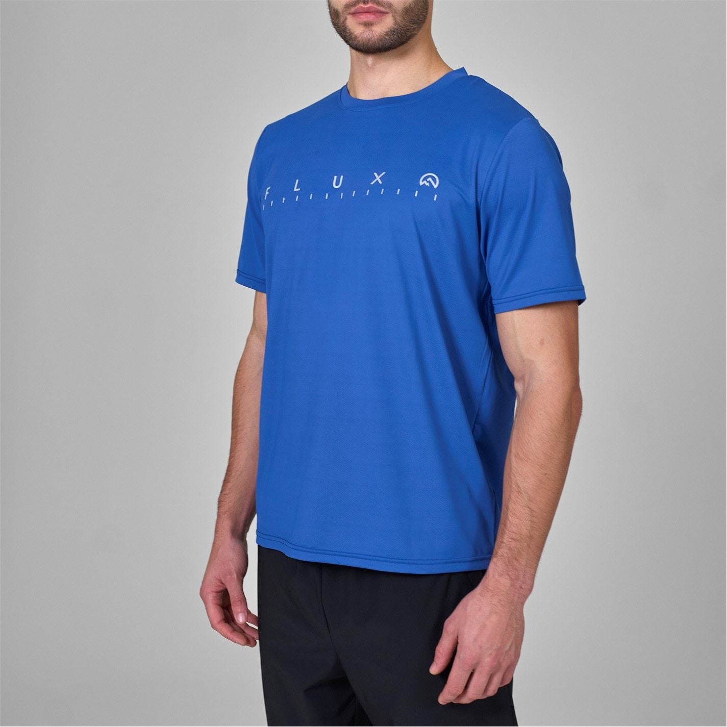 Flux Active Mens Graphic Logo T-Shirt