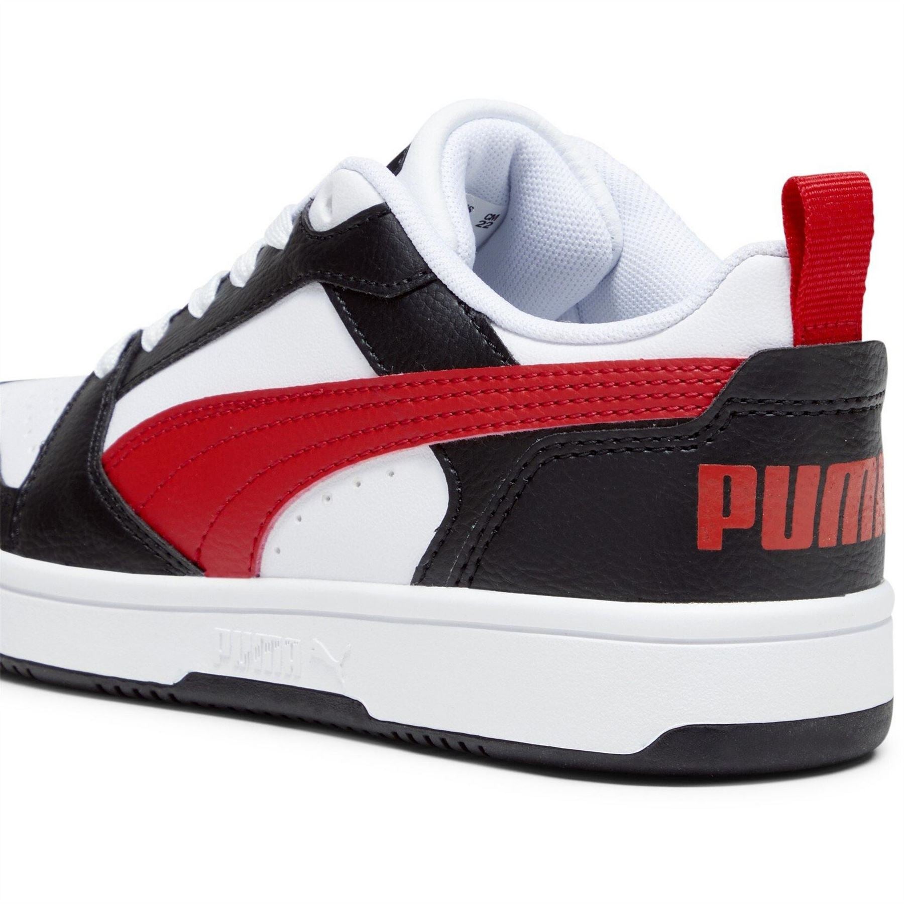 Puma Kids Rebound Lo Jr High Top Trainers