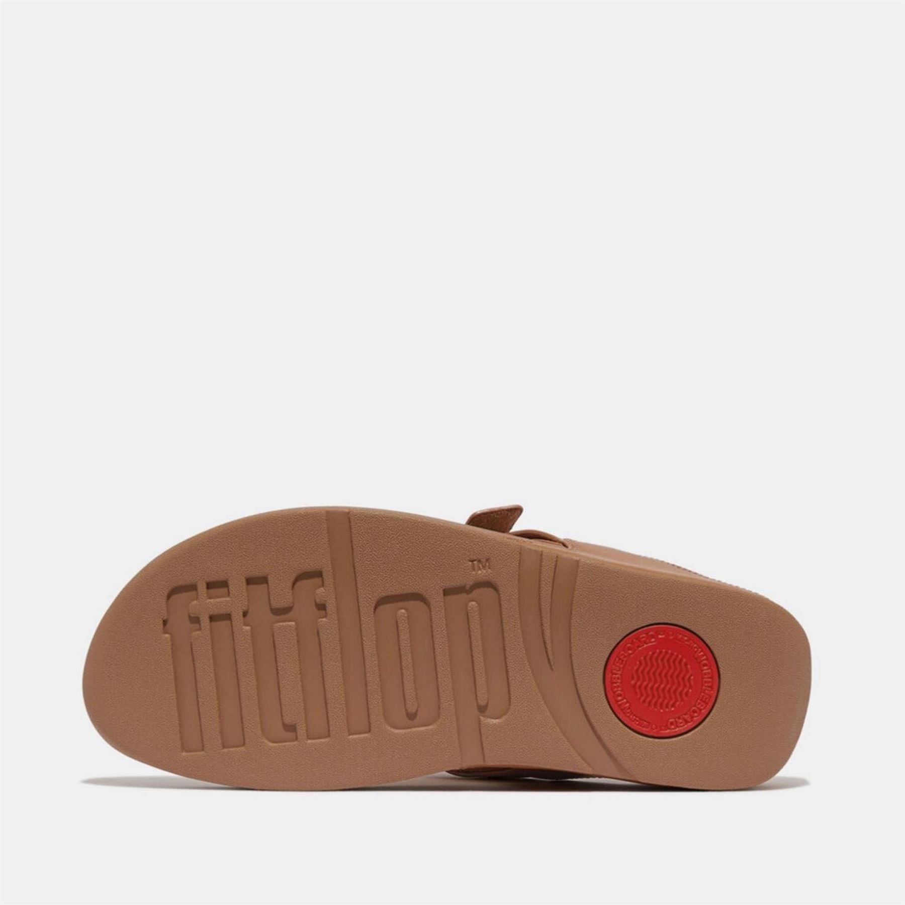 Fitflop Folded Knot Leather Toe Post Sandals