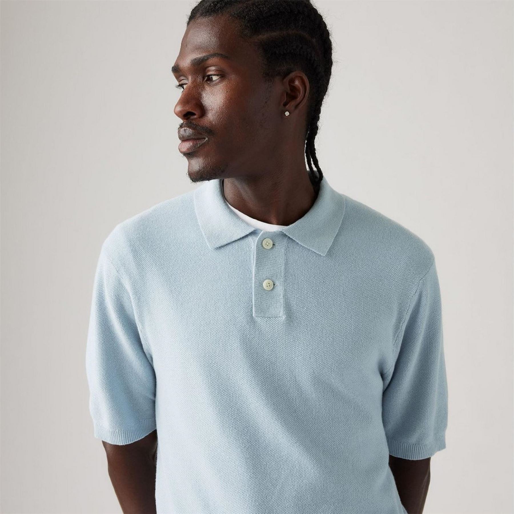 Levis Quarter Zip Knitted Top