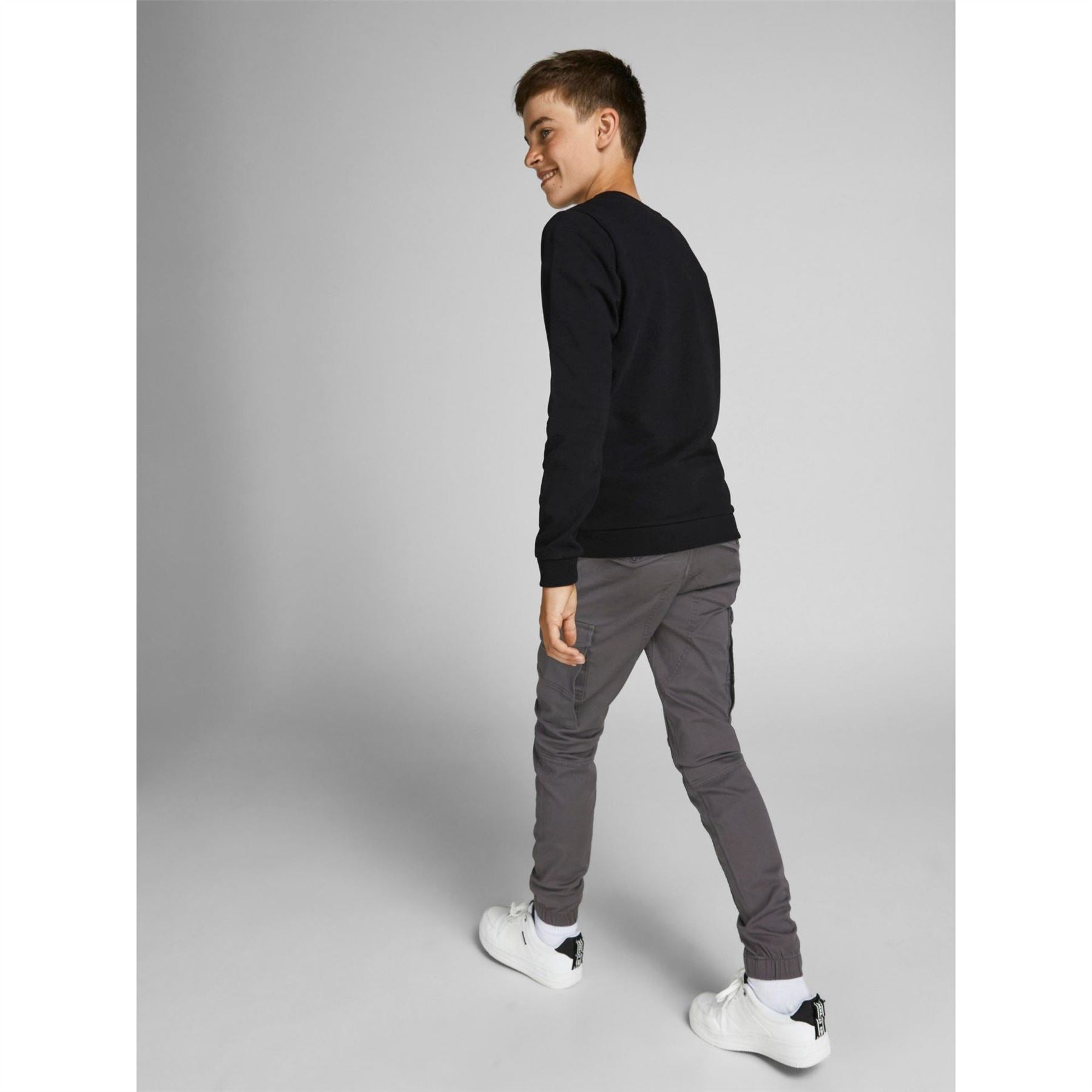 Jack and Jones Paul Flake Slim Stretch Cuffed Cargo Pants Junior