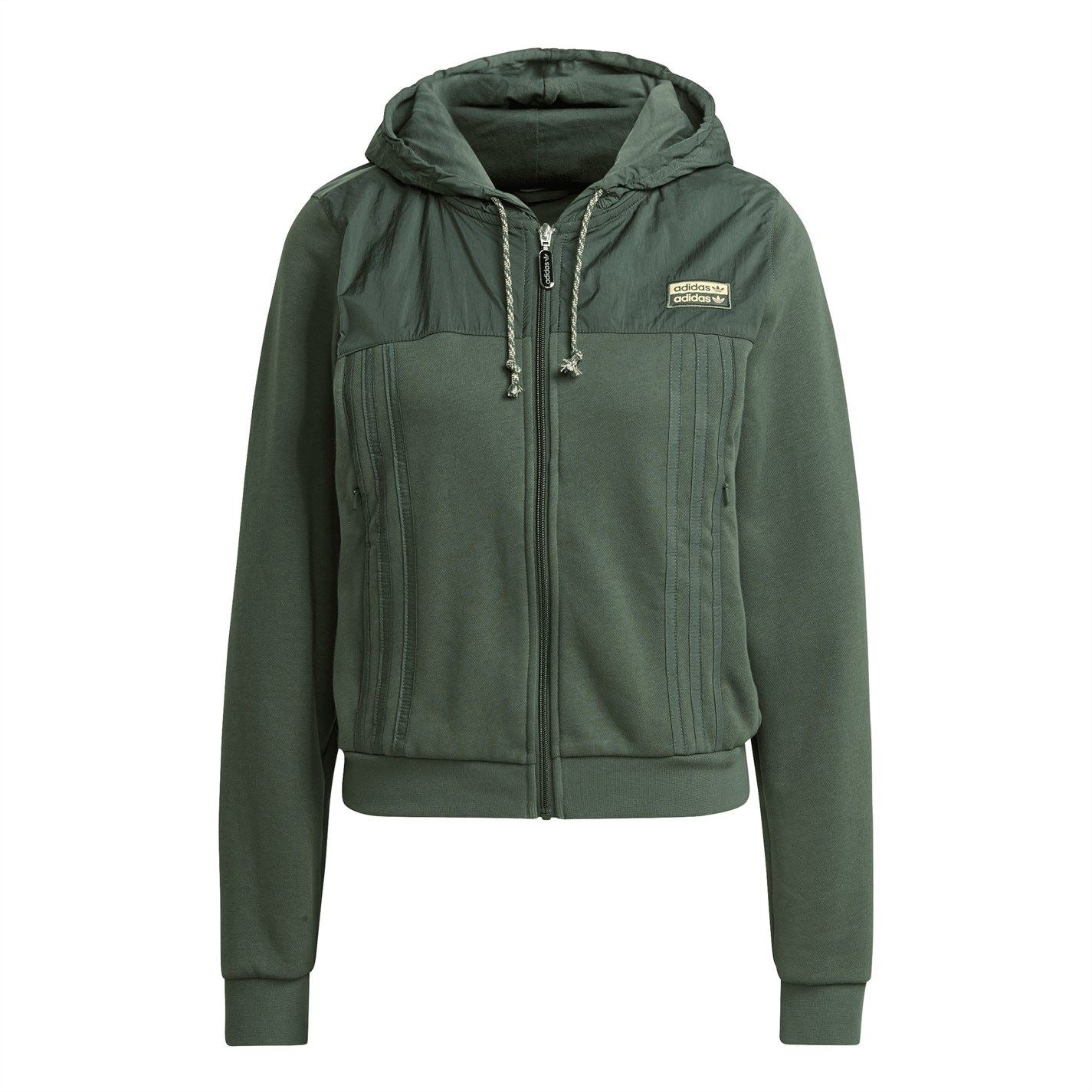 adidas Originals Hooded Sweatshirt Short Jacket