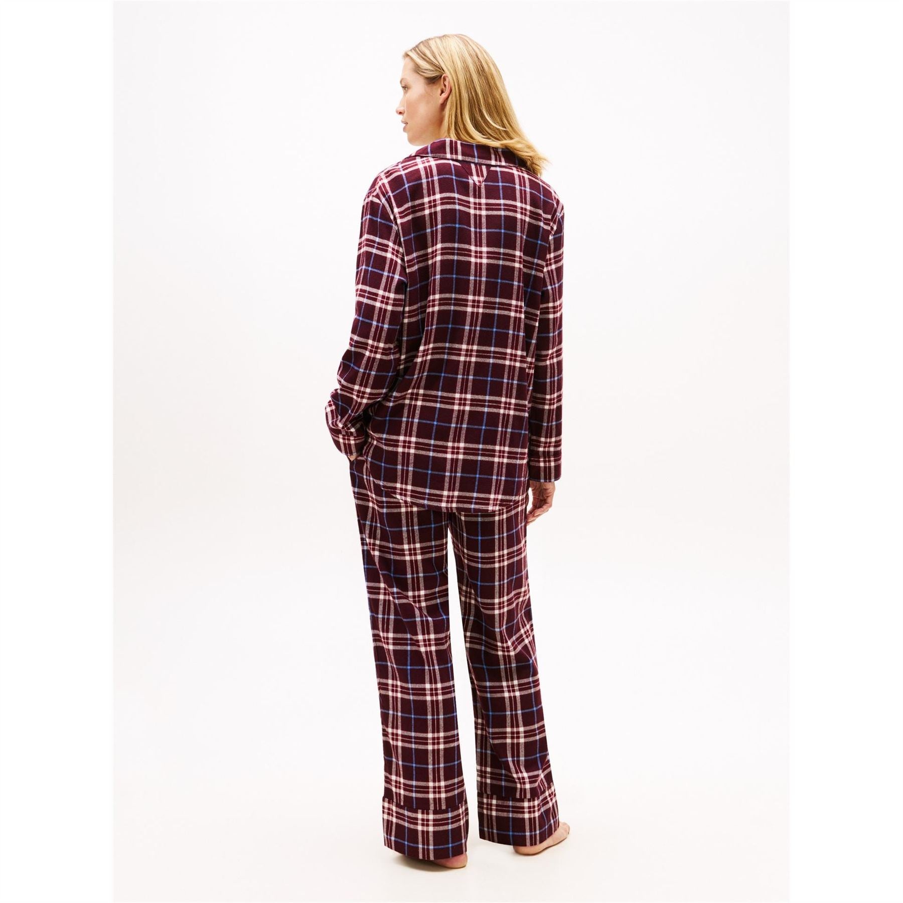Tommy Hilfiger Flannel Long Sleeve Pyjama Set