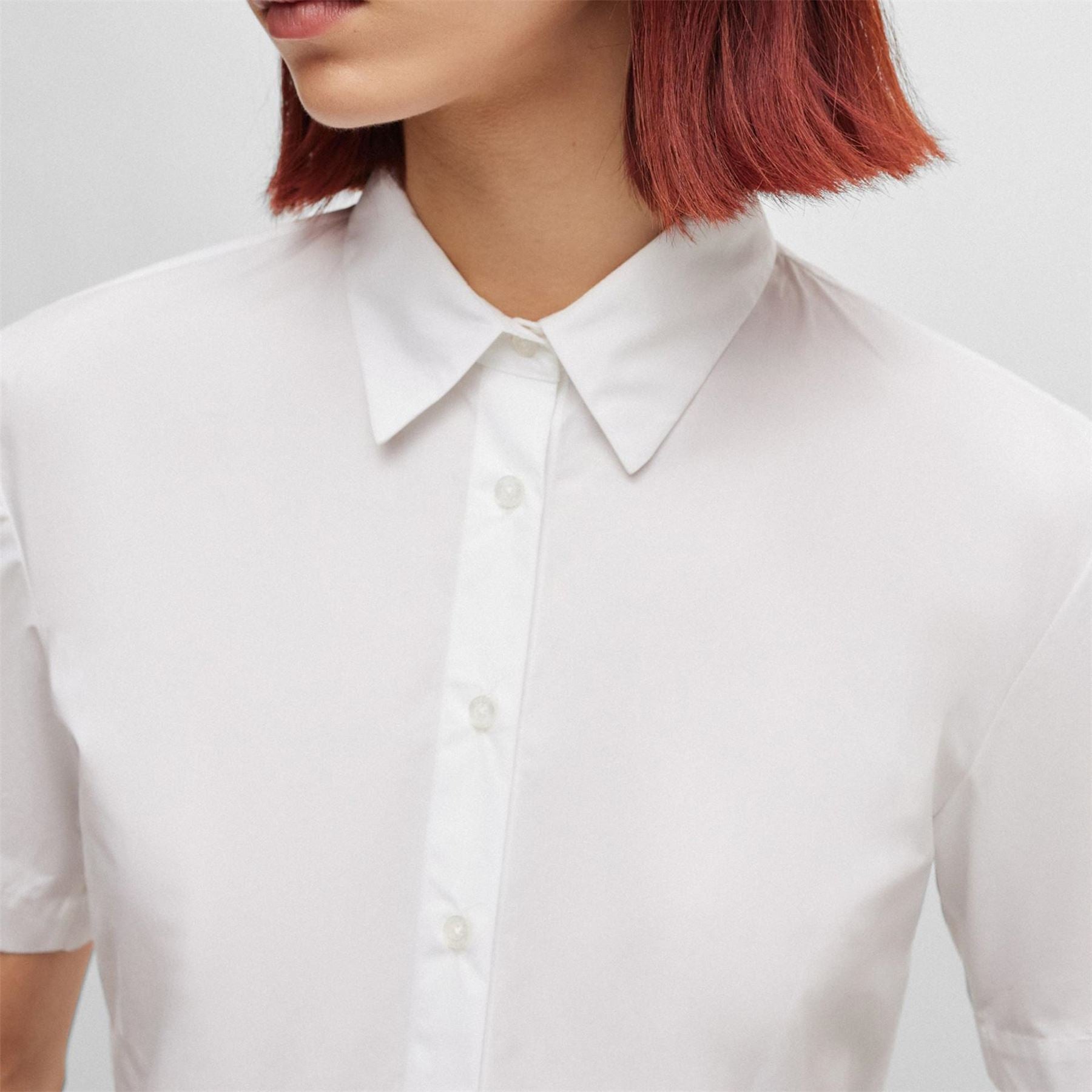Hugo Enovia Short Sleeve Blouse