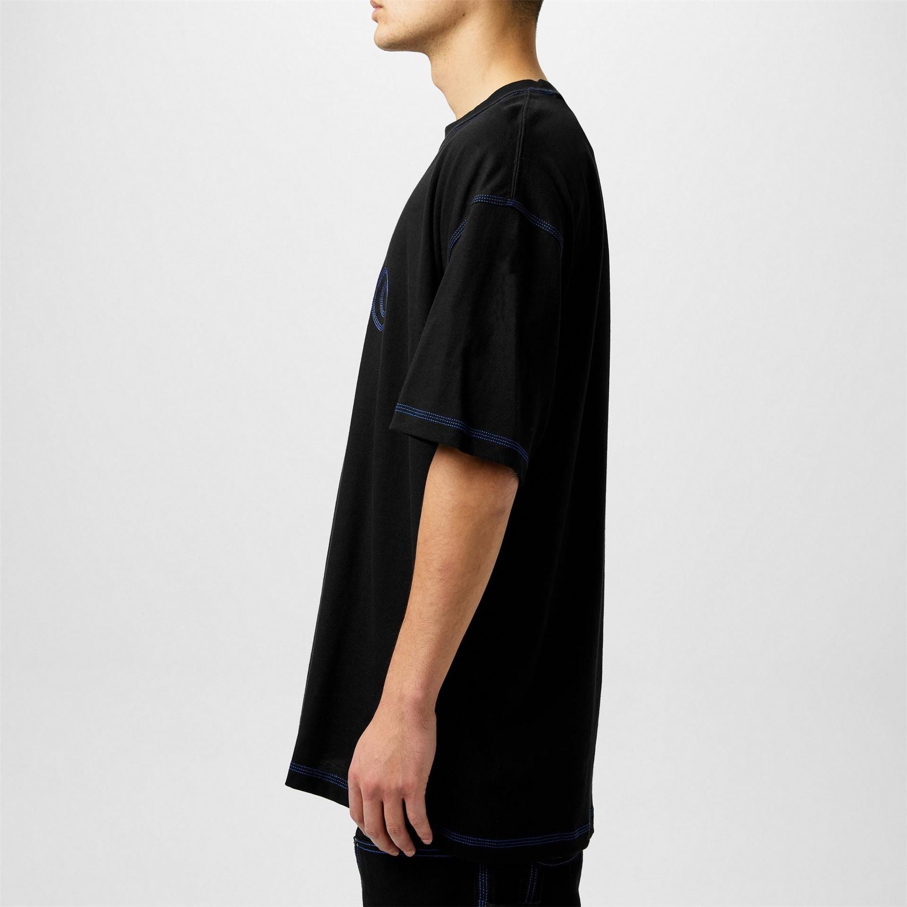 Hugo Regular Fit Crew Neck Lettering T-Shirt