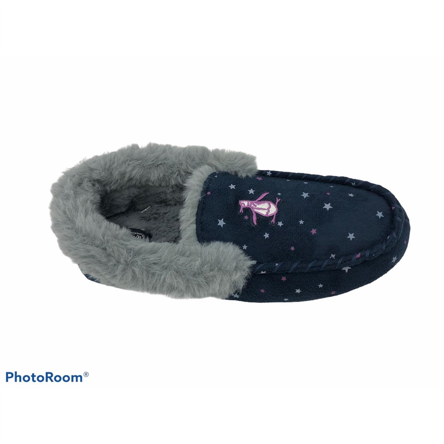 Original Penguin Kids Bedtime Moccasin Slipper