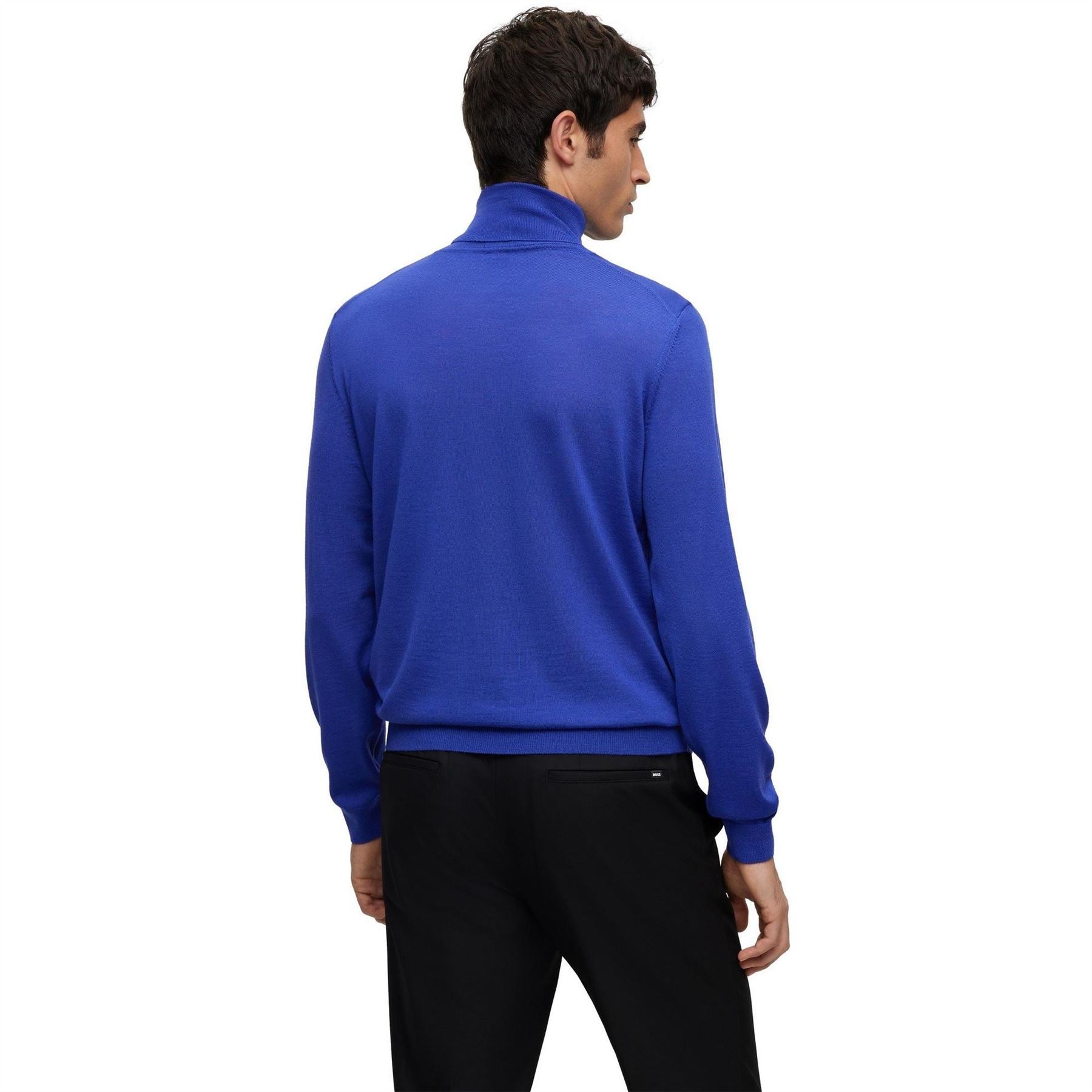 Boss Turtle Neck Long Sleeve Regular Fit Sweater