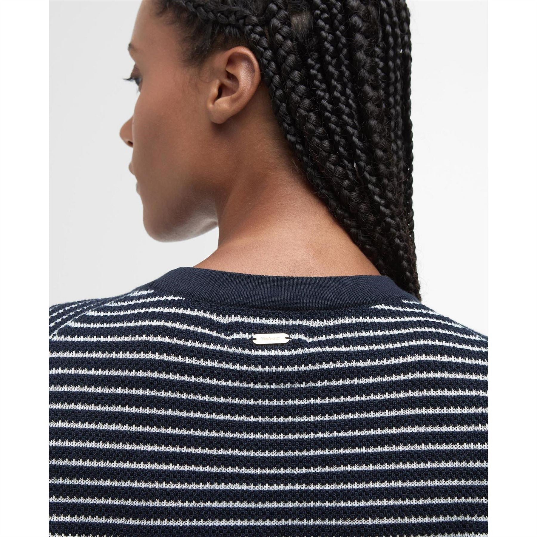 Barbour Striped Crew Neck Jumper