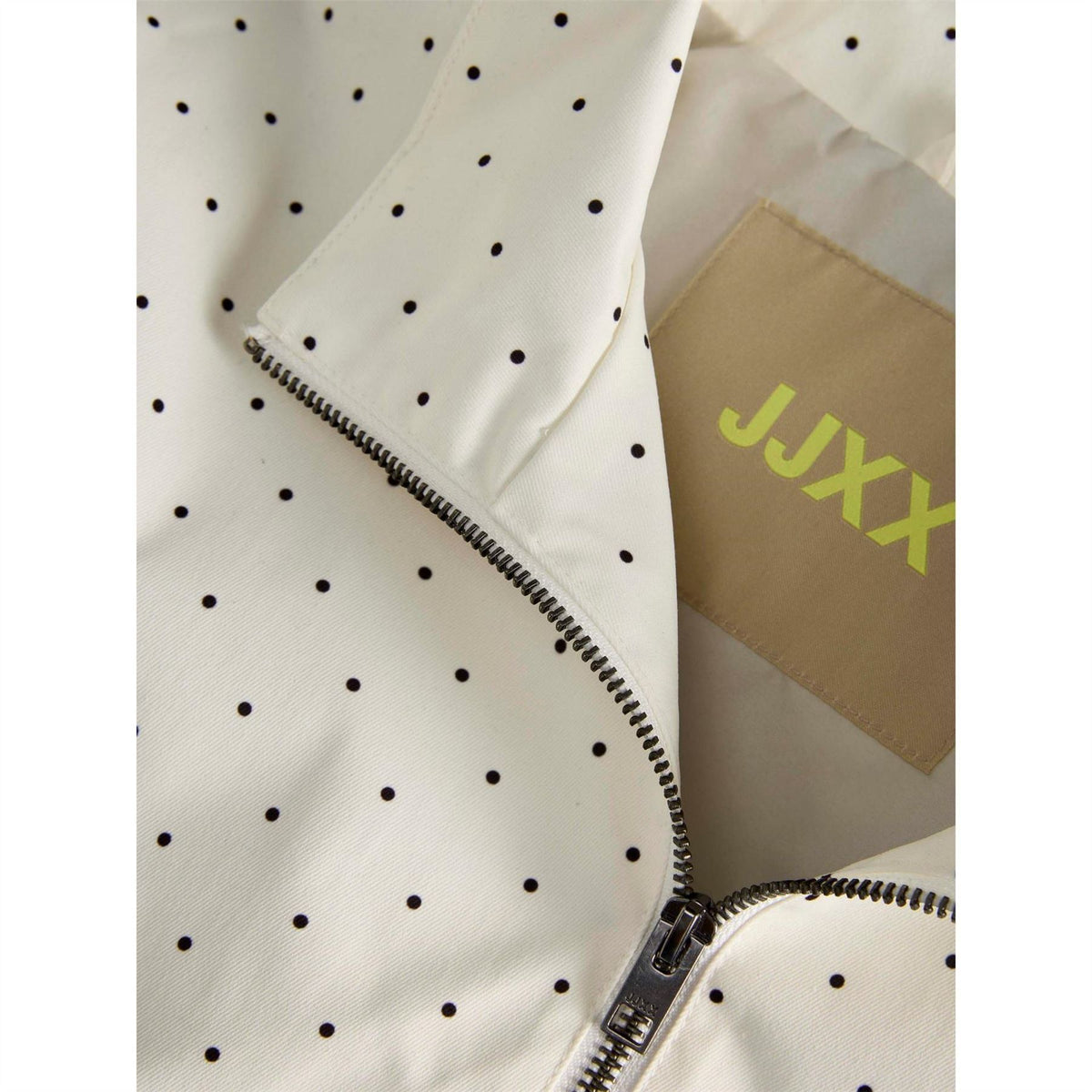 JJXX Polka Dot Patterned Harrington Jacket