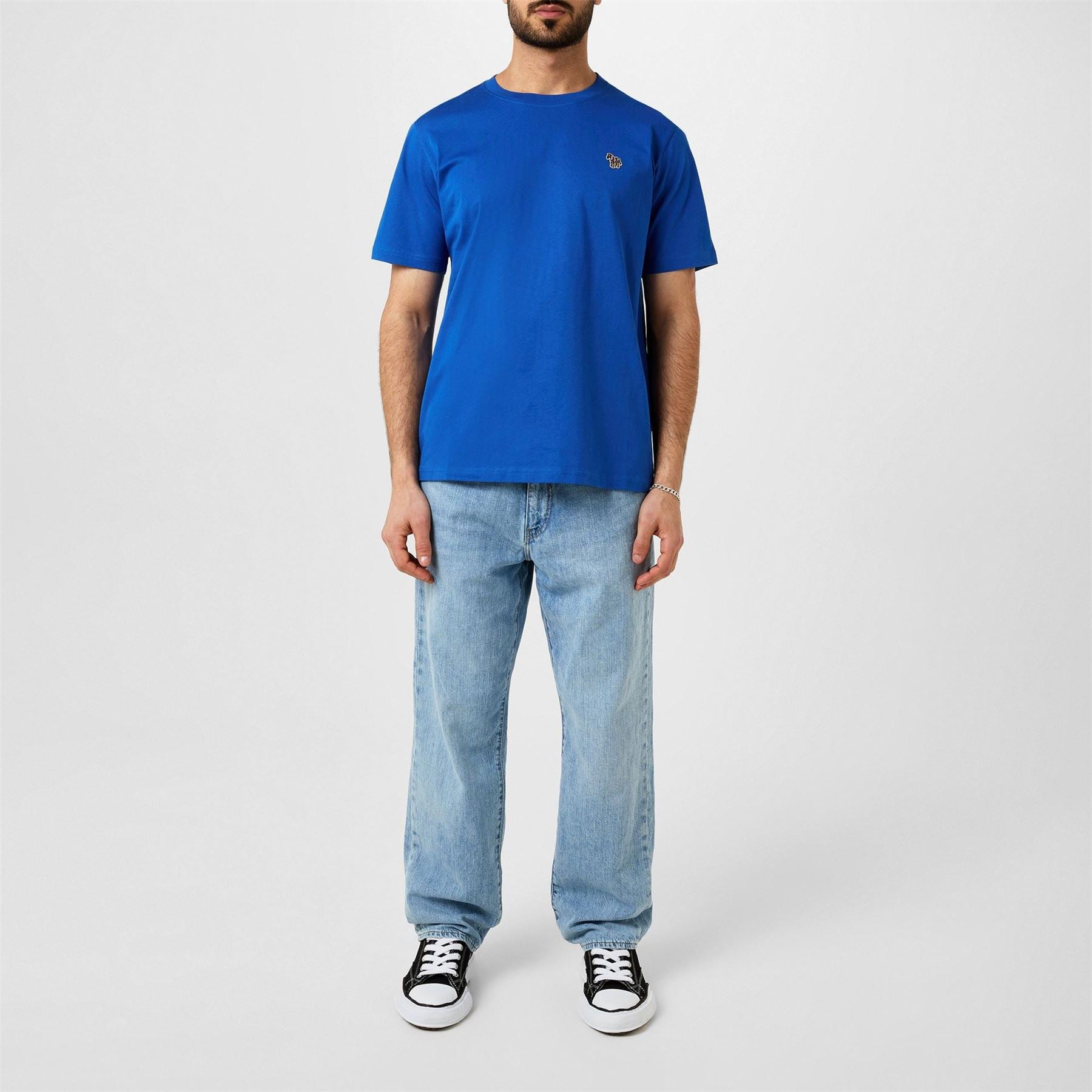 PS Paul Smith Regular Fit Zebra Crew Neck T-Shirt