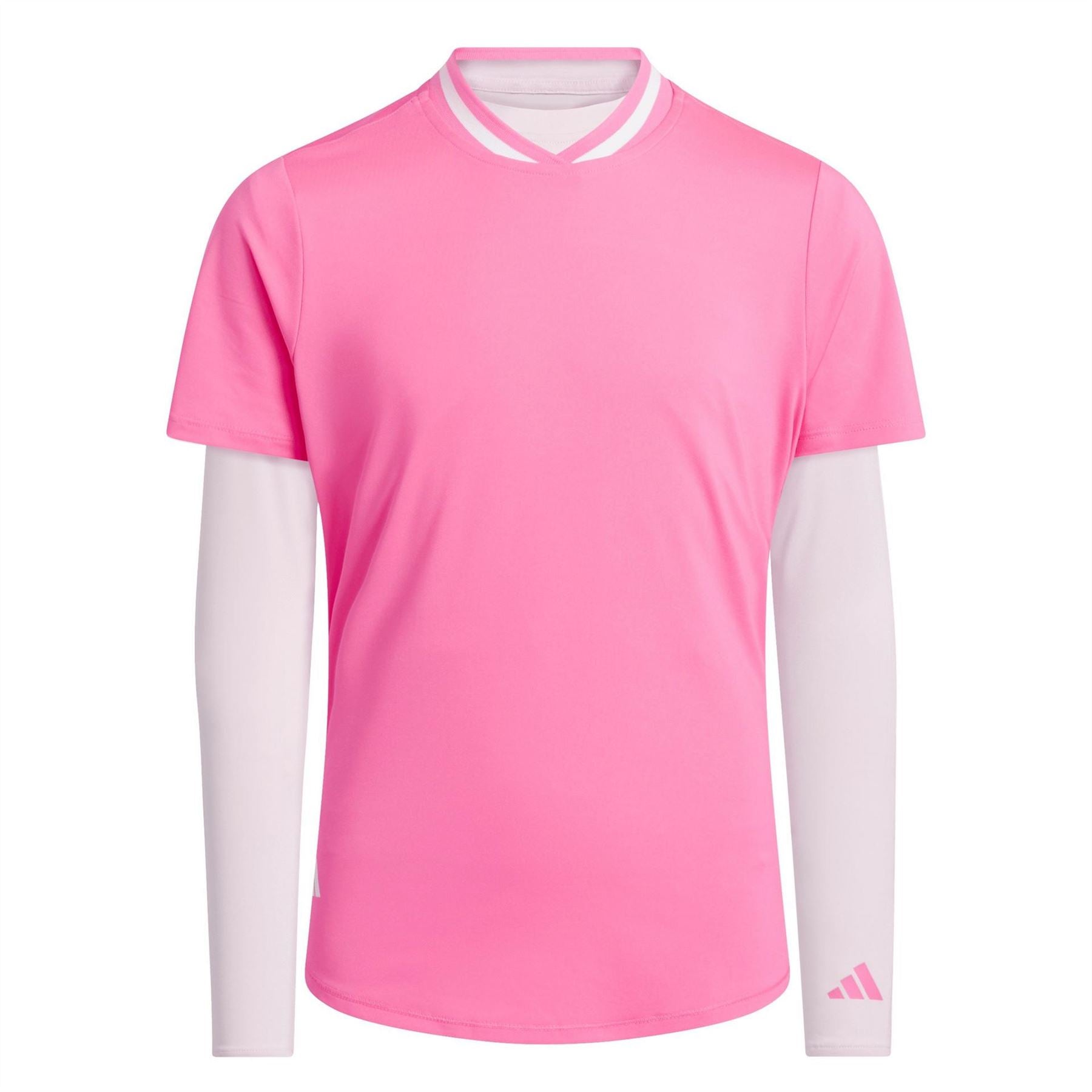 adidas G 3 In 1 Sport Polo Long Sleeve Performance Polo Shirt