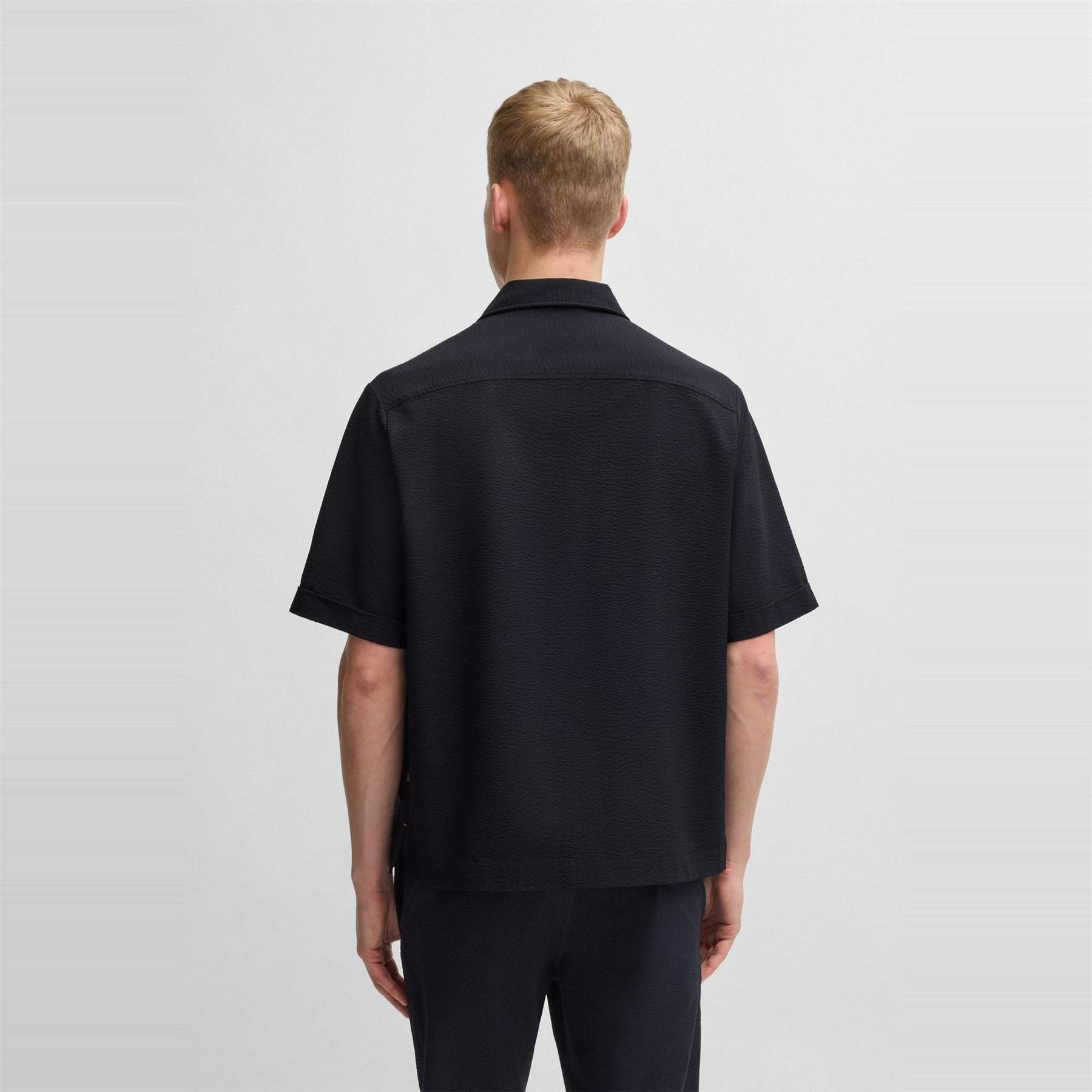 Boss Lapoully Seer Plain Short Sleeve Shirt