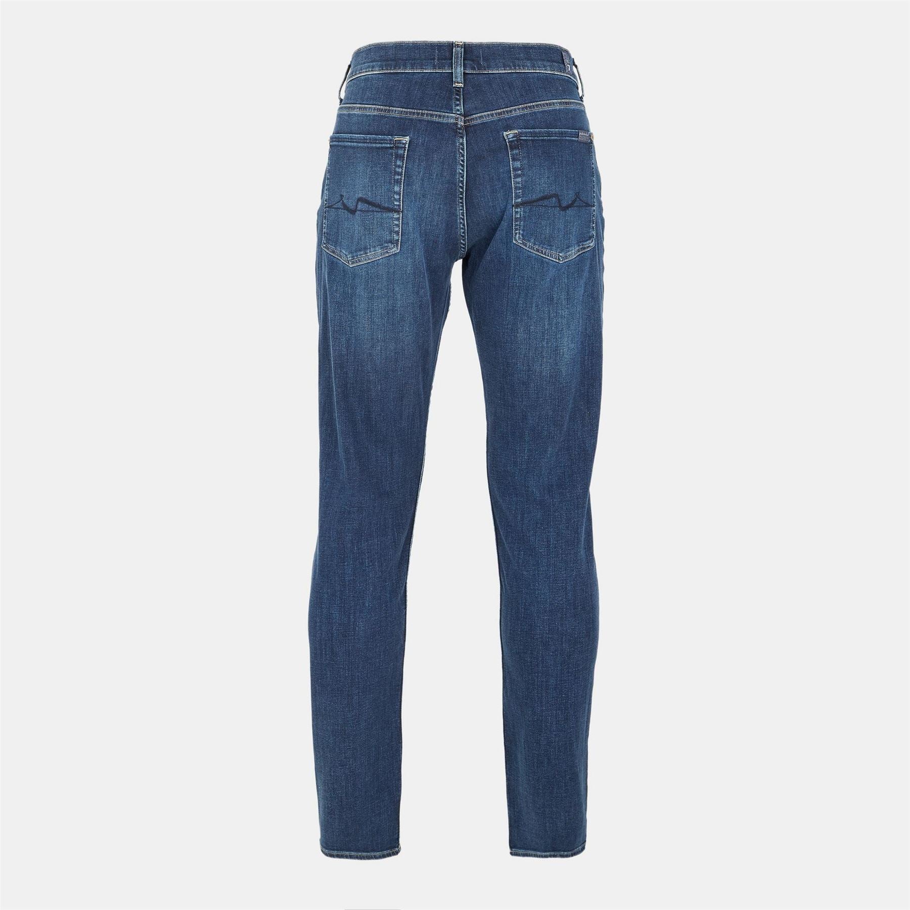 7 For All Mankind Five Pocket Straight Leg Jeans