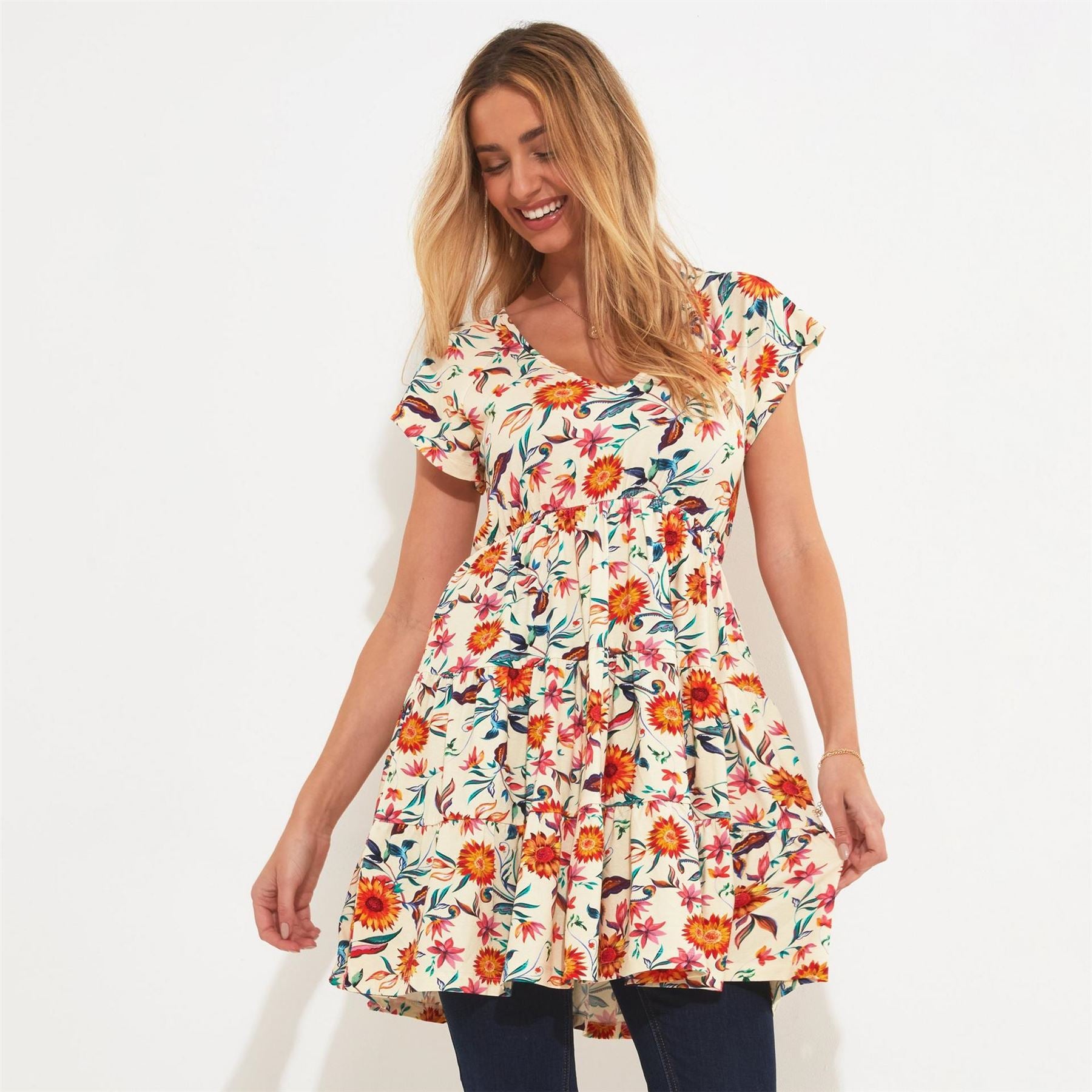 Joe Browns Multi Floral Tunic