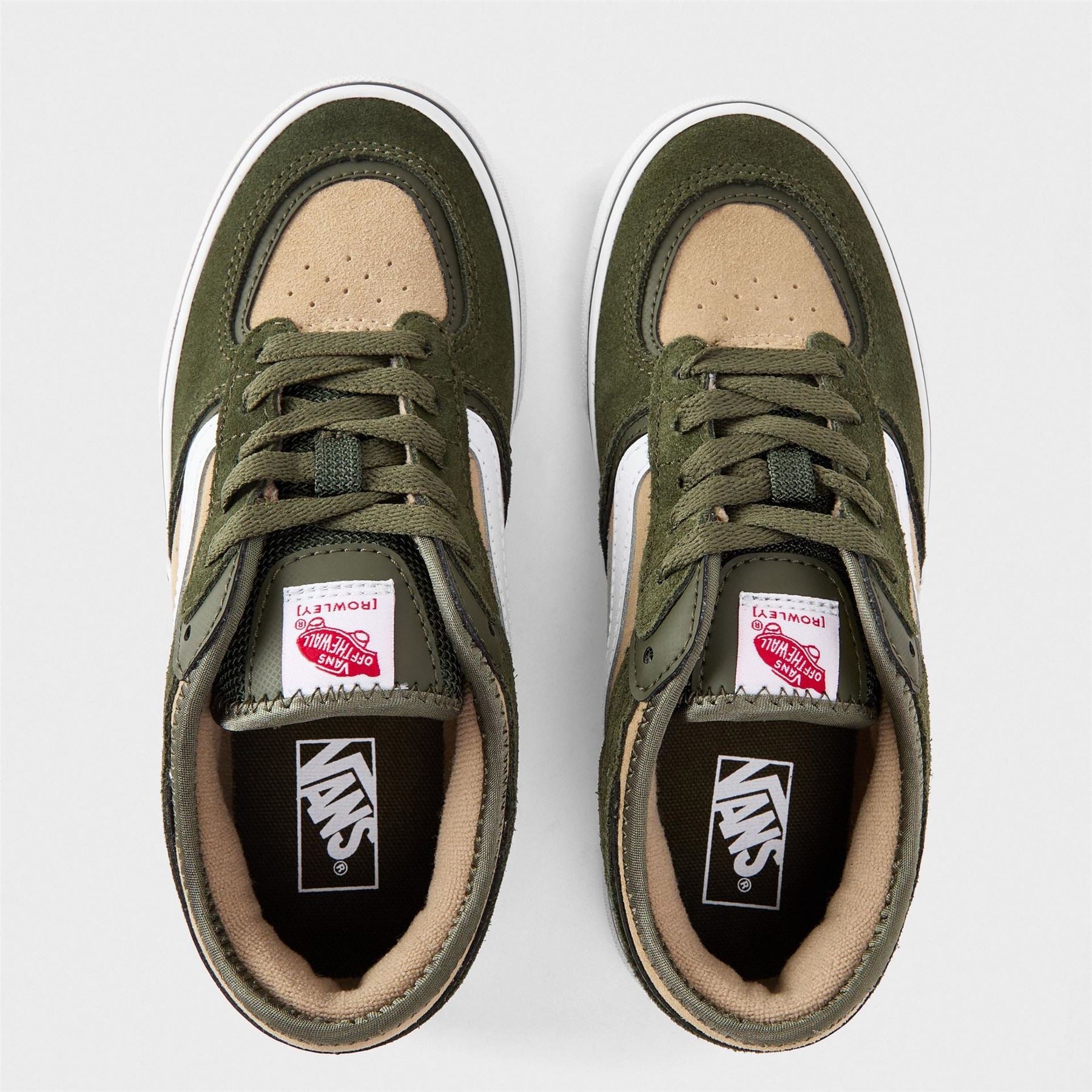 Vans Kids Rowley Classic Grape Leaf Canvasas Low Trainers
