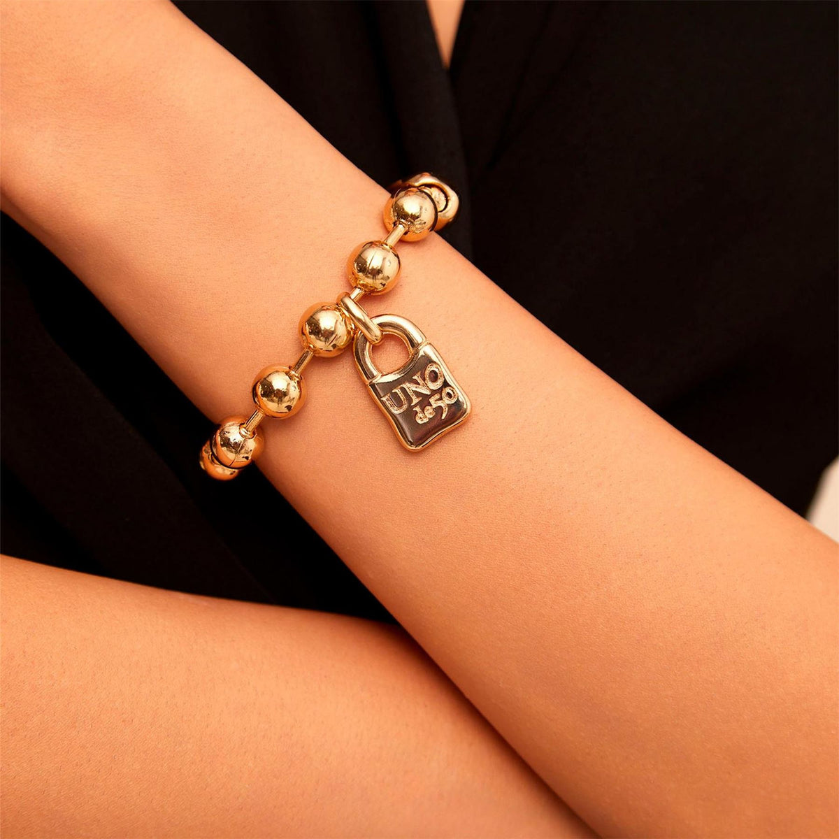 UNOde50 18k Gold Plated Bracelet