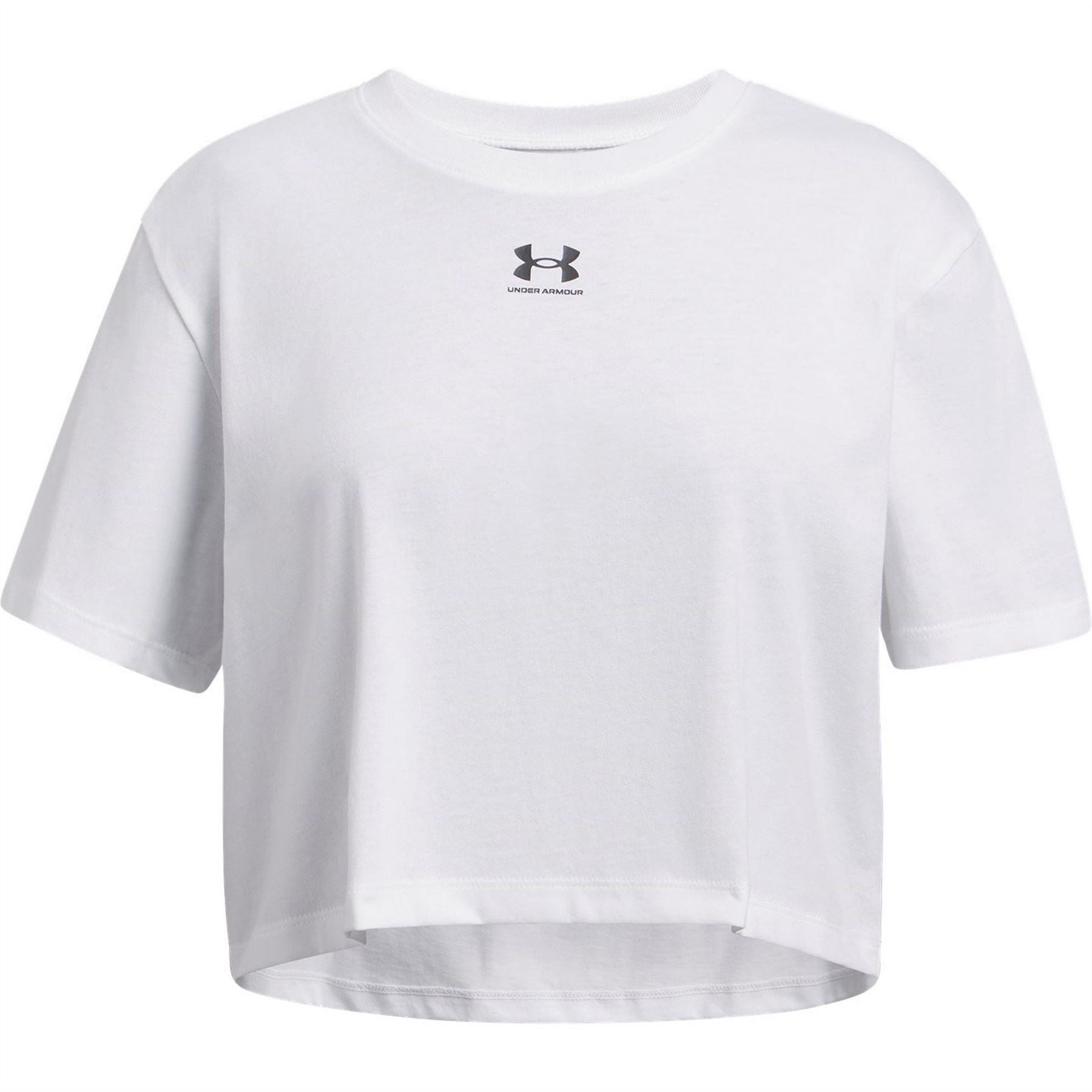 Under Armour Regular Fit Cropped Short Sleeve T-Shirt