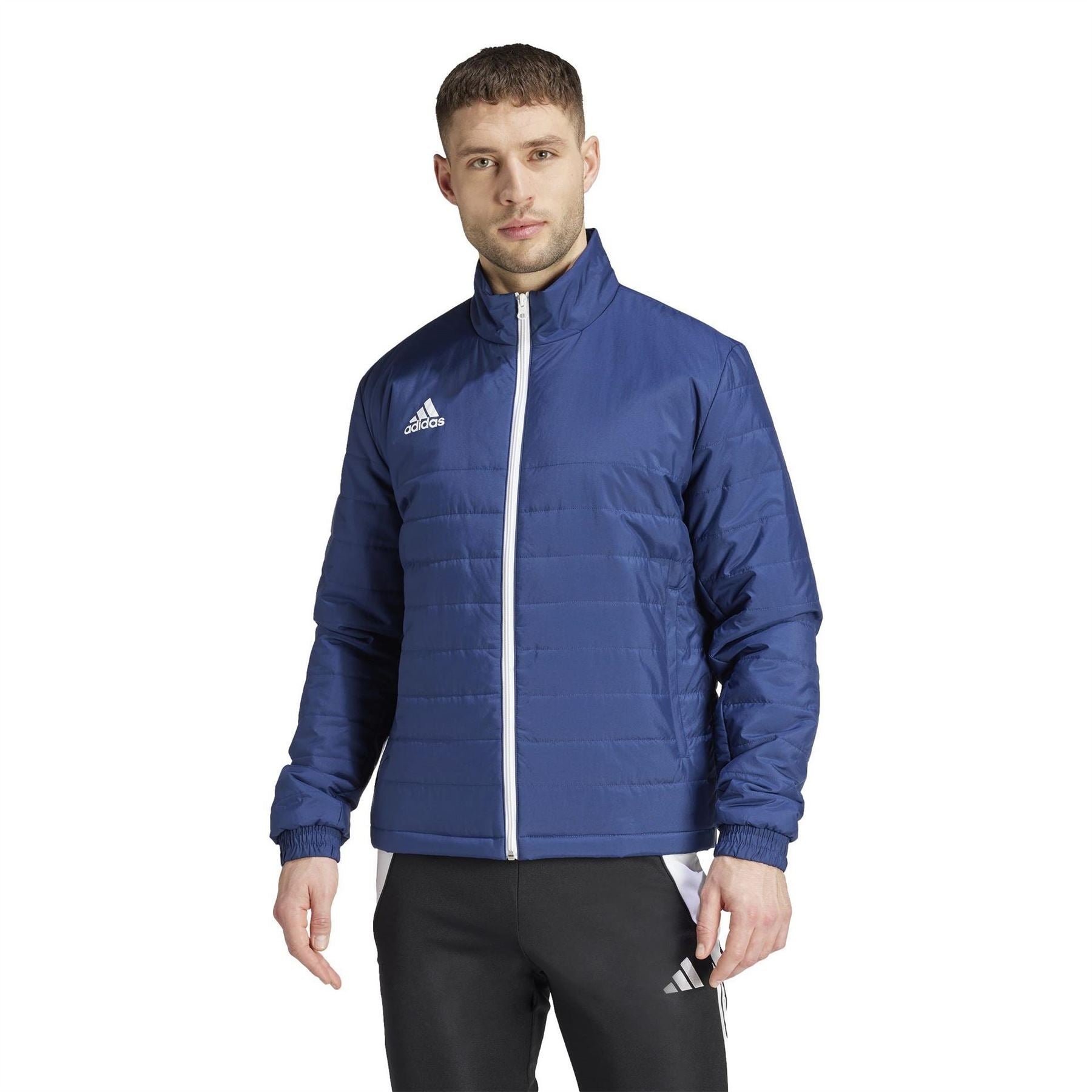 adidas Entrada Long Sleeve Full Zip Rain Anorak