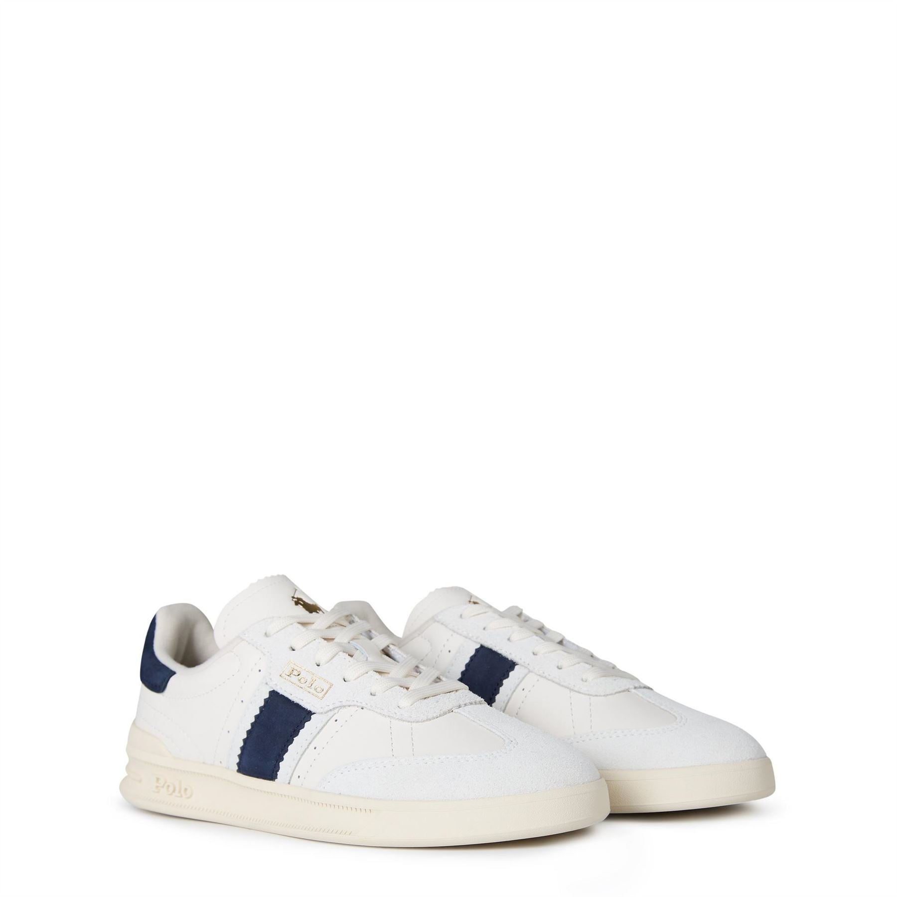 Polo Ralph Lauren Leather Court Trainers