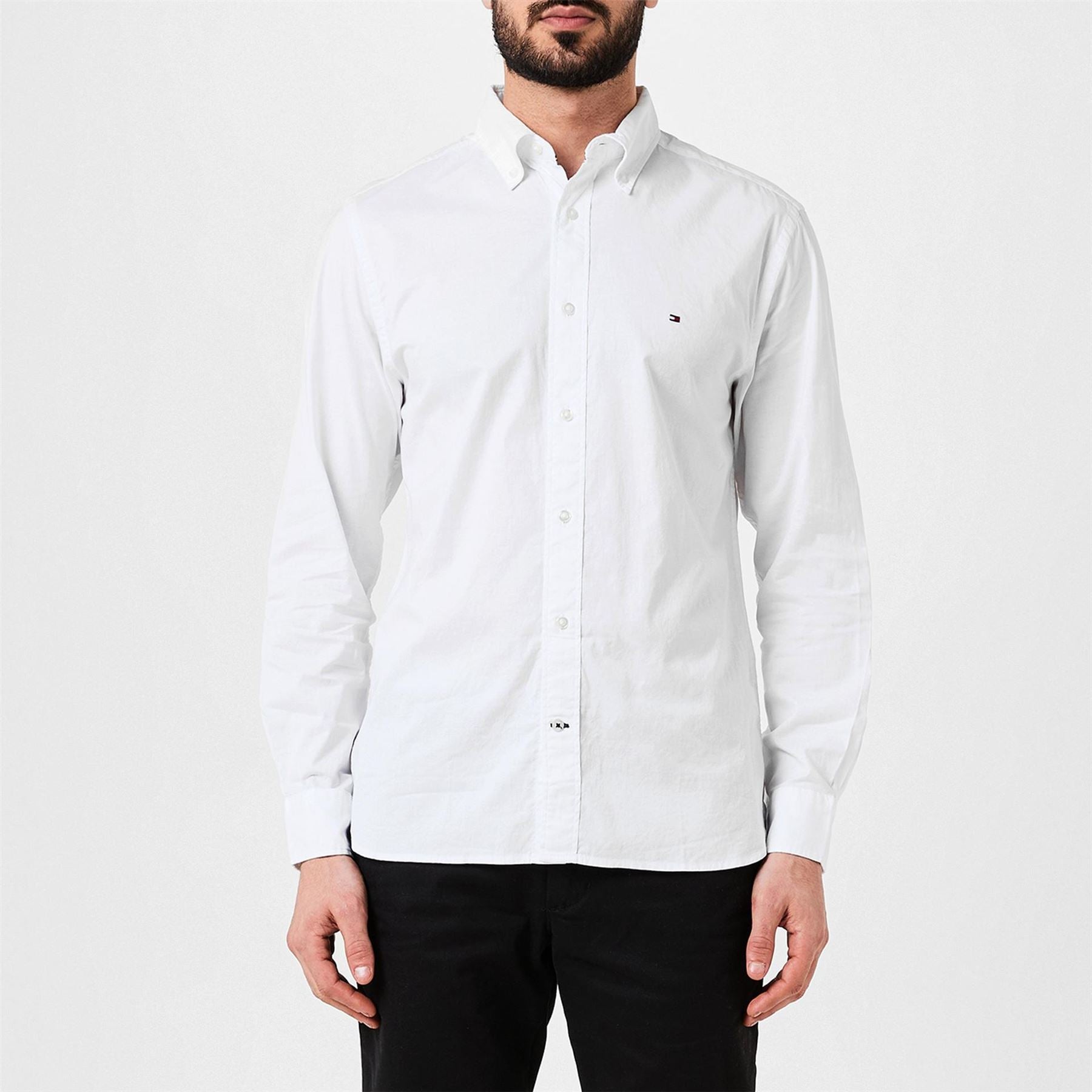 Tommy Hilfiger Flex Long Sleeve Poplin Shirt