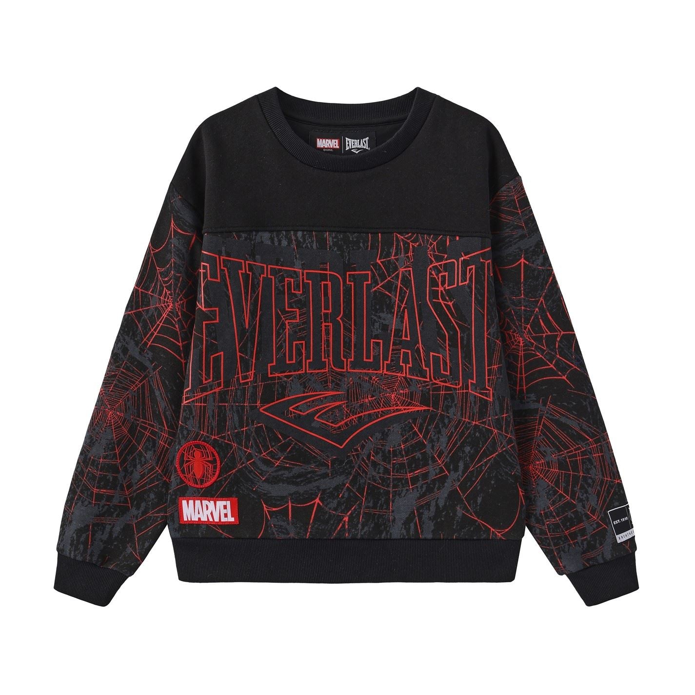 Everlast Spiderman Crew Sweater Juniors