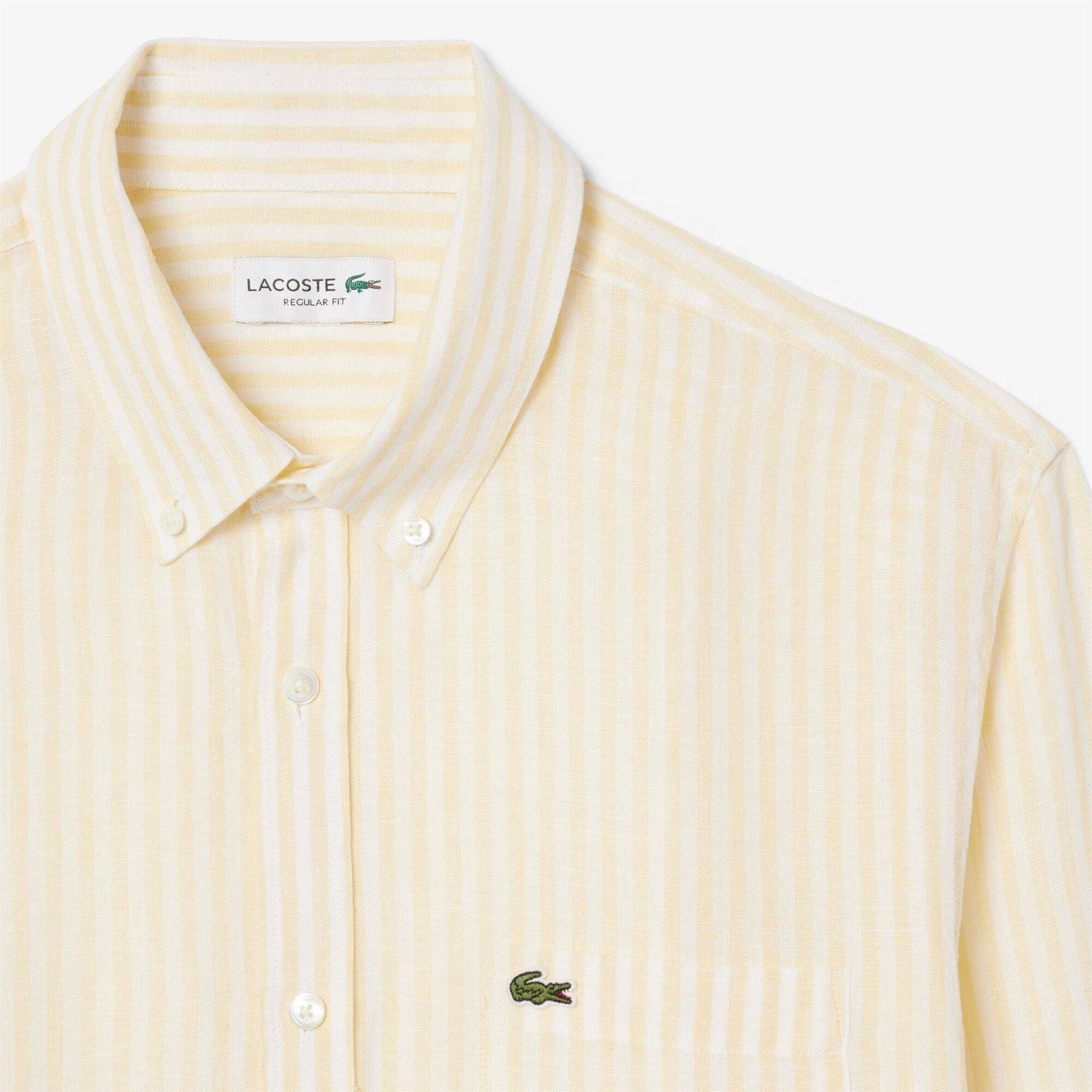Lacoste Long Sleeve Patterned Shirt