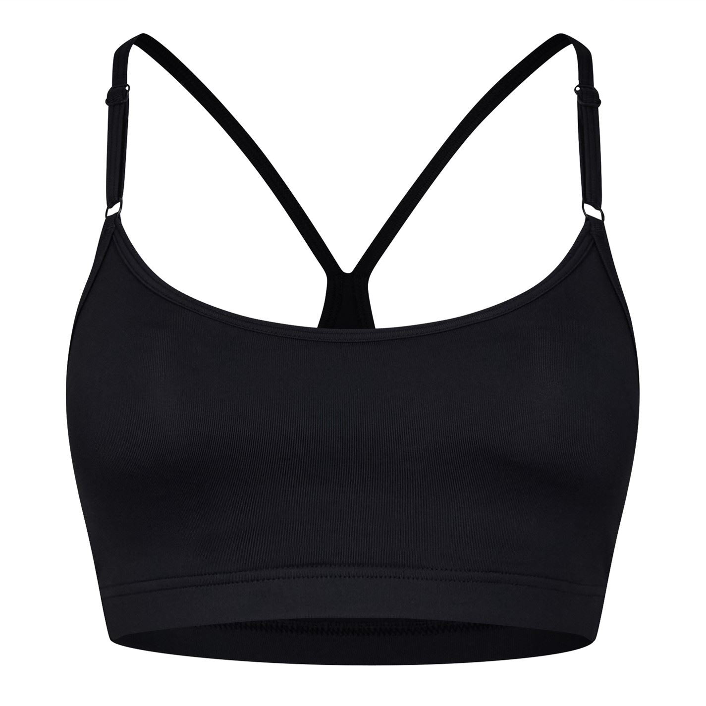 Casall Cropped Scoop Neck Snug Fit Bra