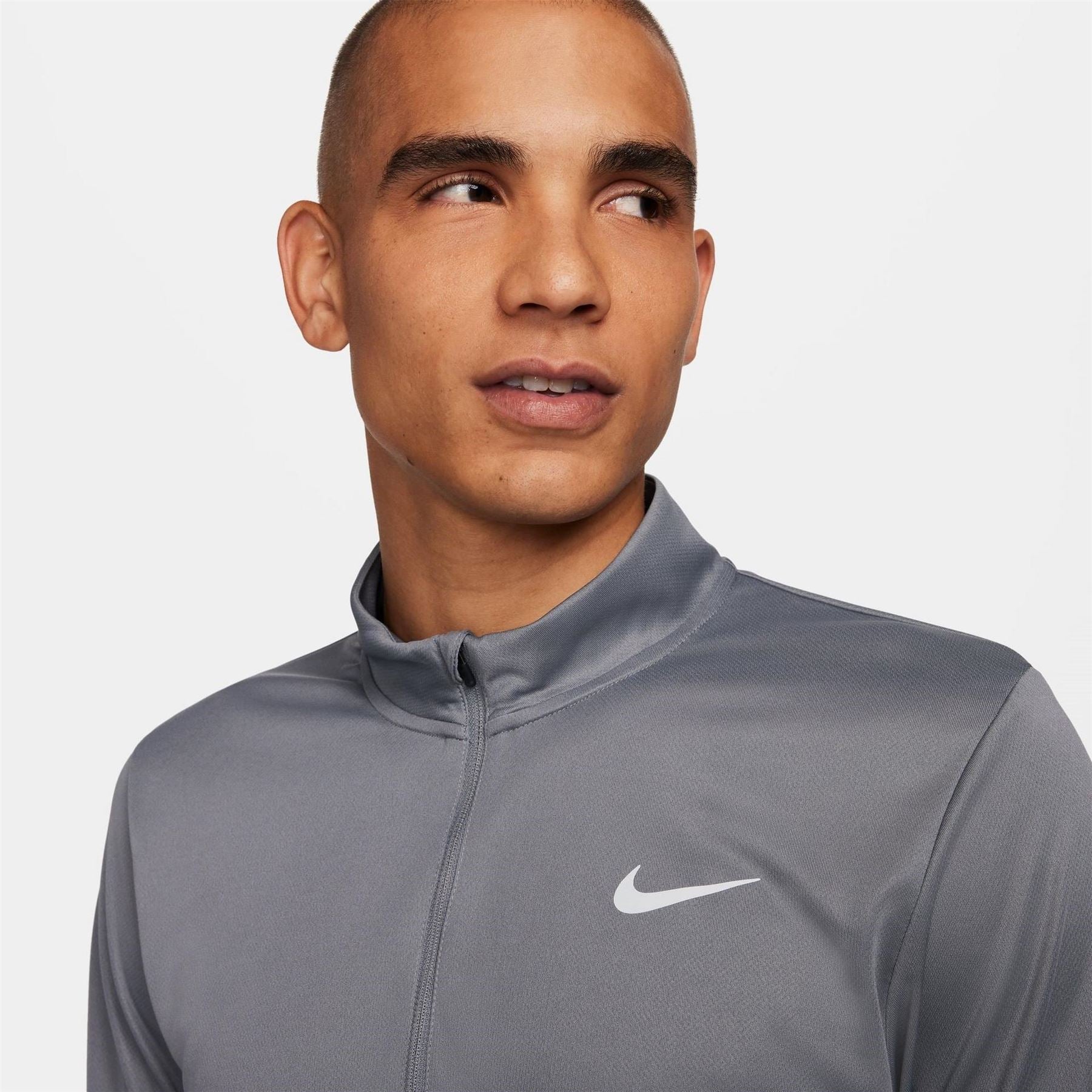 Nike Mens Half Zip Core Long Sleeve Running Top